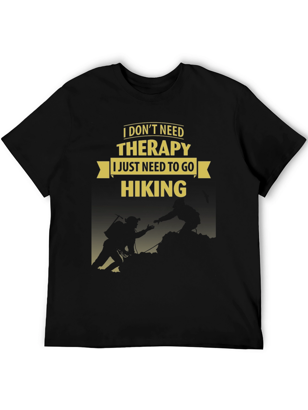 Hiking Therapy Tee - Adventure Awaits!