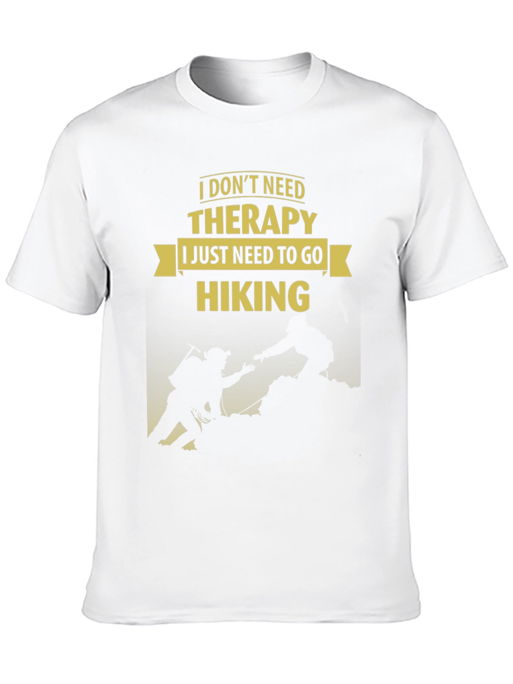 Hiking Therapy Tee - Adventure Awaits!