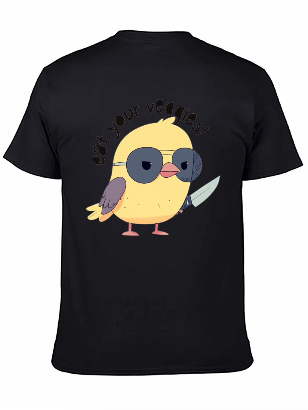 Eat Your Veggies Chick T-Shirt