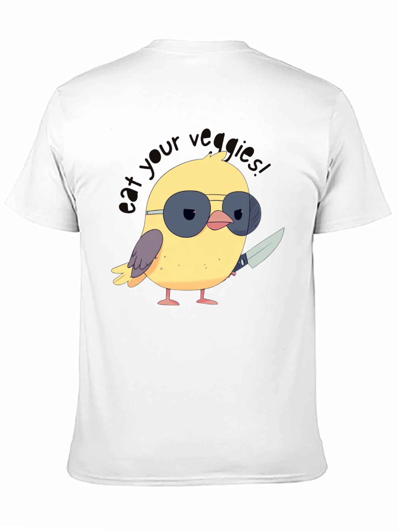 Eat Your Veggies Chick T-Shirt