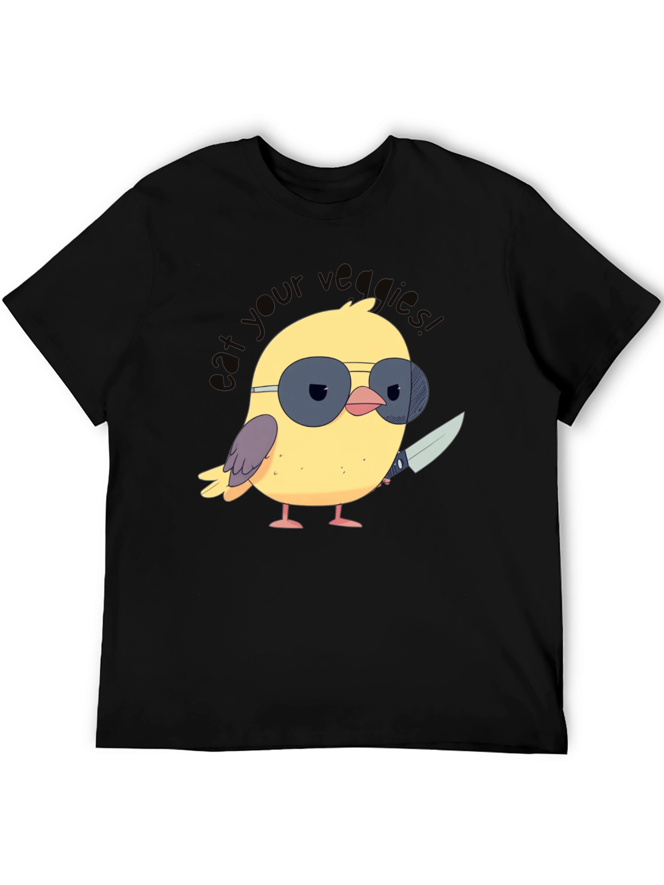 Eat Your Veggies Chick T-Shirt