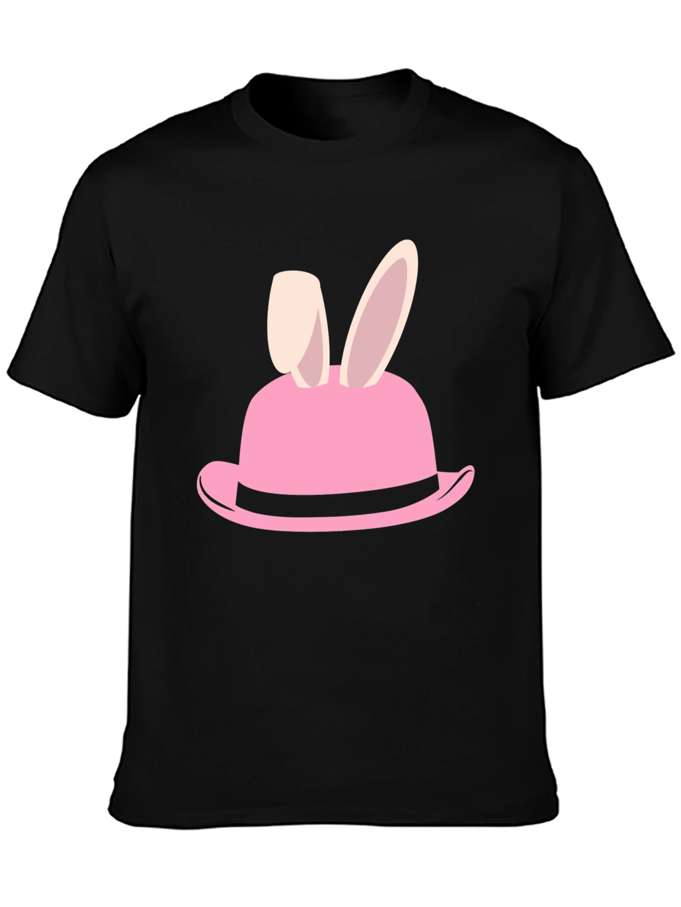 Easter Bunny Hat Graphic T-Shirt