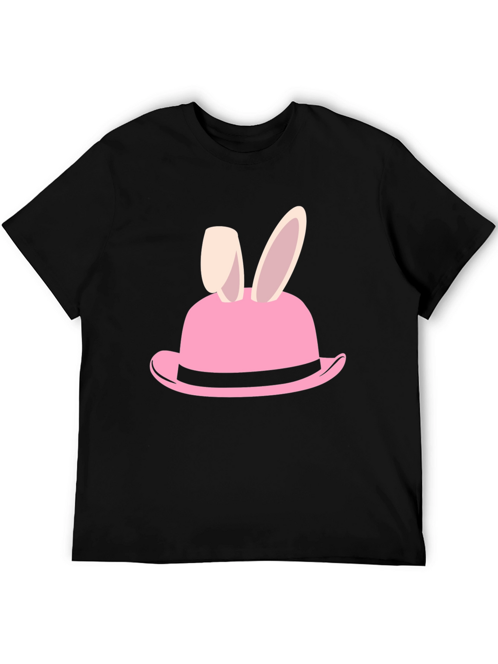 Easter Bunny Hat Graphic T-Shirt