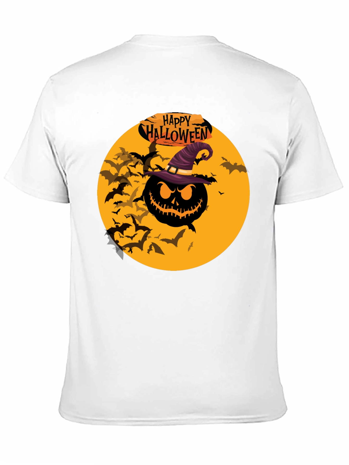 Halloween Pumpkin T-Shirt - Spooky Season Tee