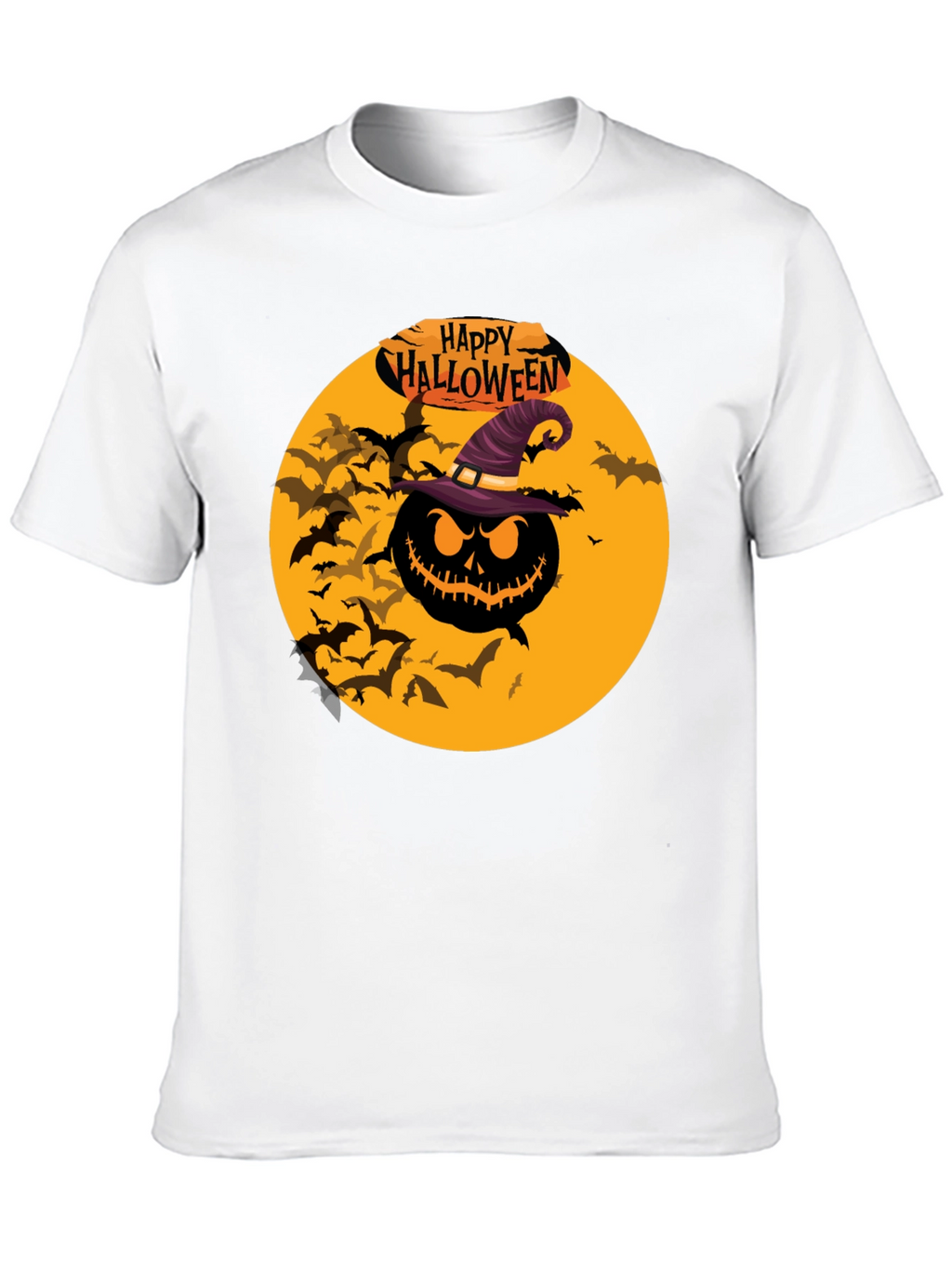Halloween Pumpkin T-Shirt - Spooky Season Tee