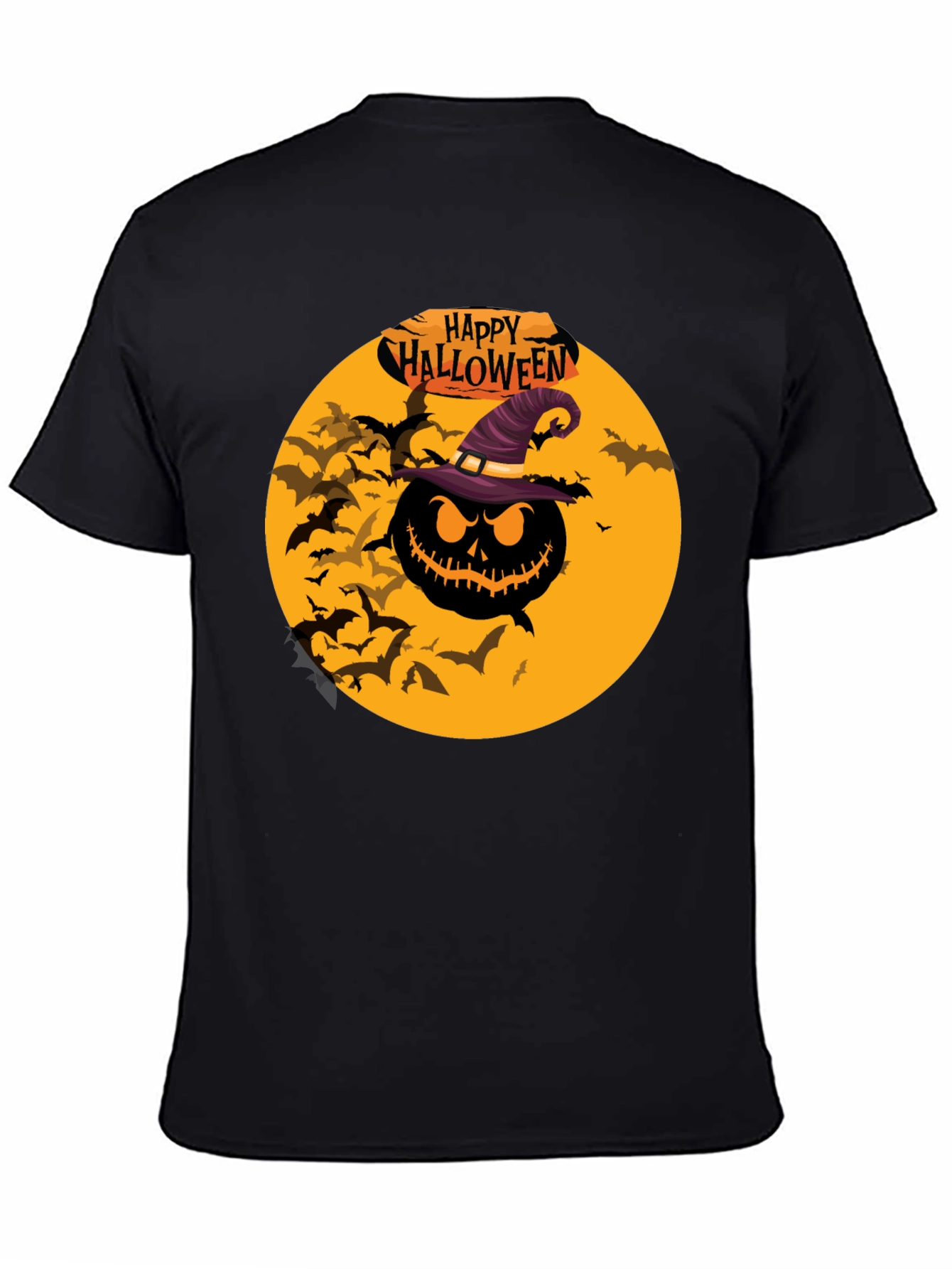 Halloween Pumpkin T-Shirt - Spooky Season Tee