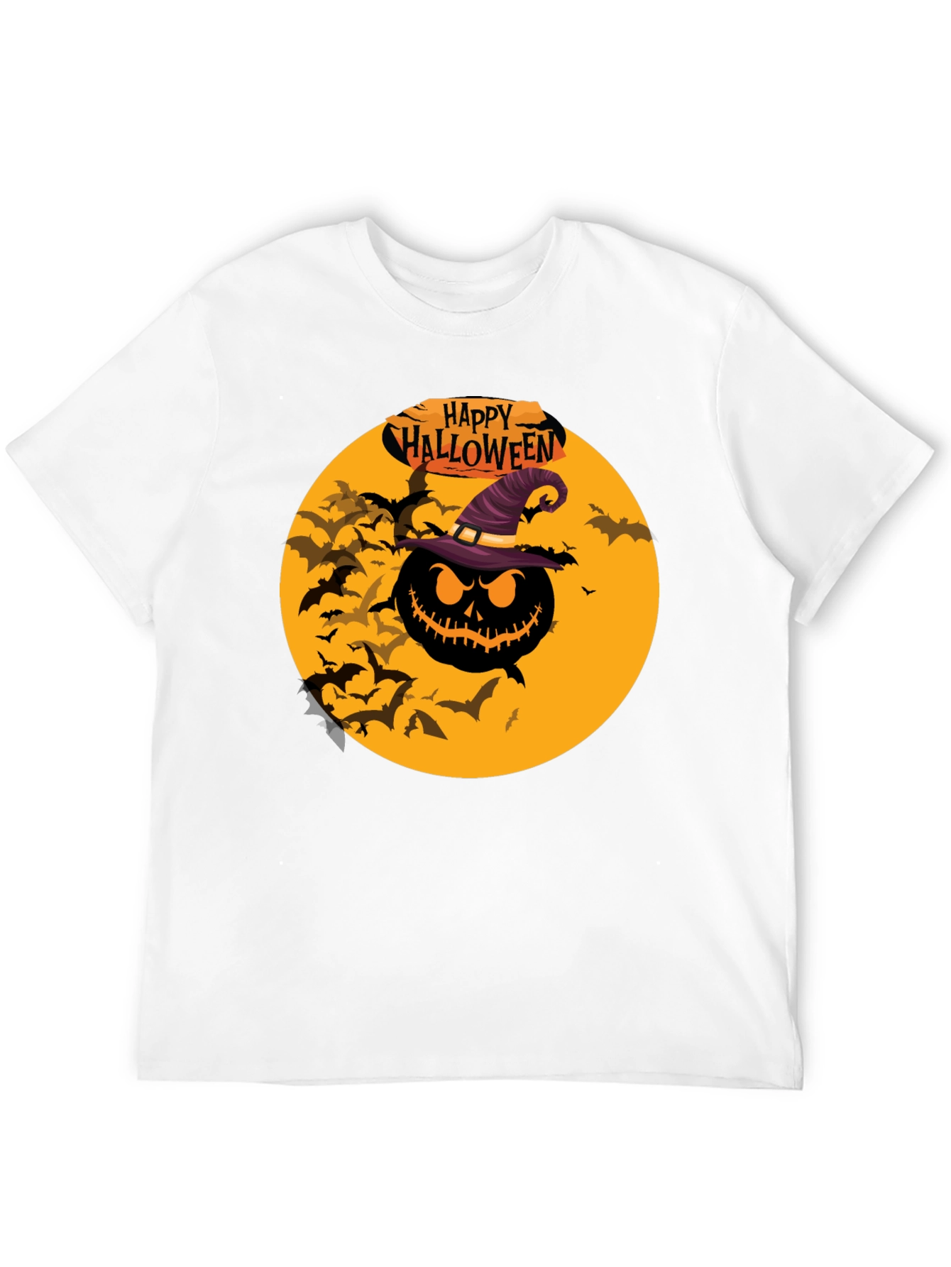 Halloween Pumpkin T-Shirt - Spooky Season Tee