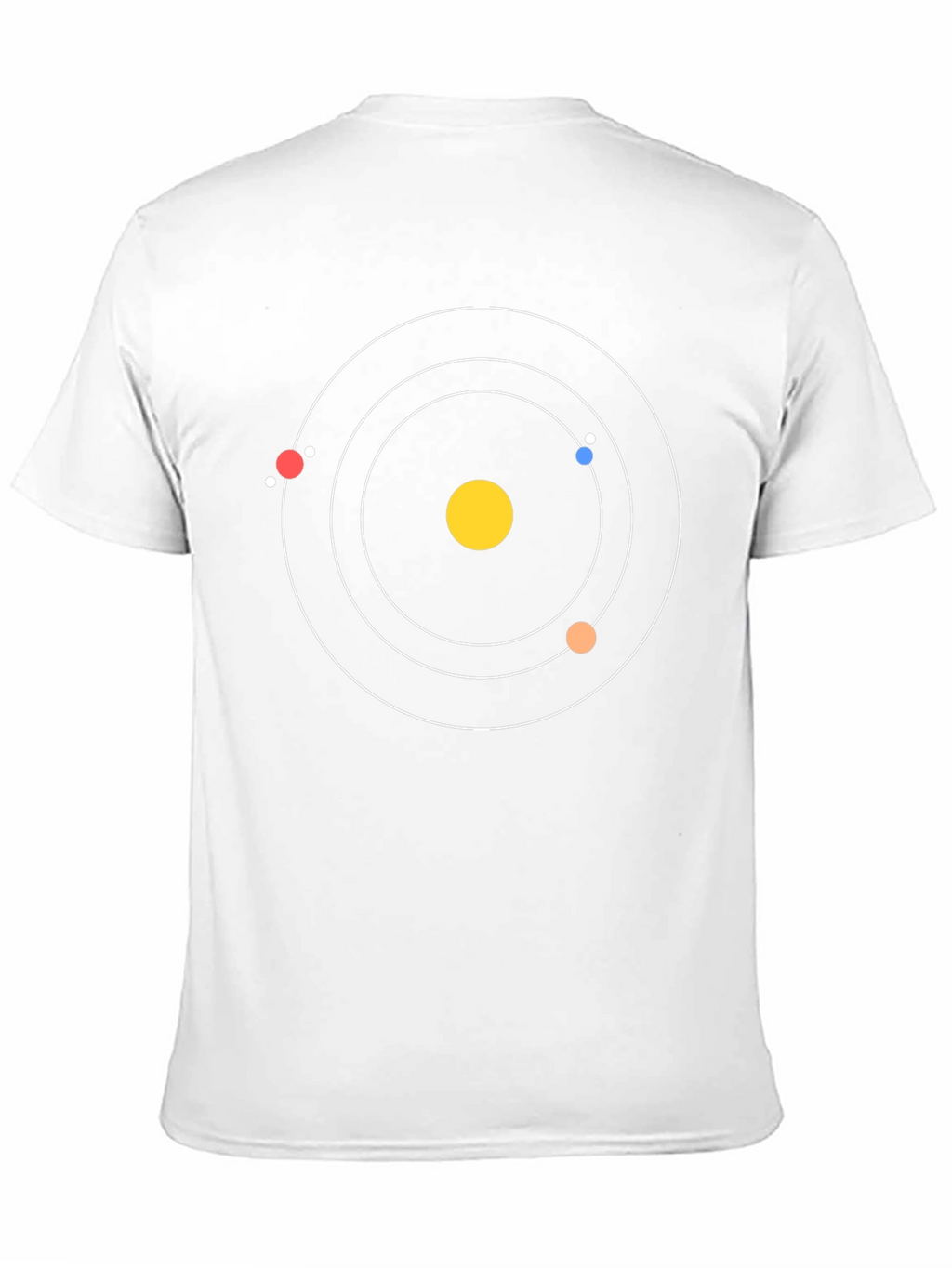 Solar System Graphic Tee - Astronomy Style