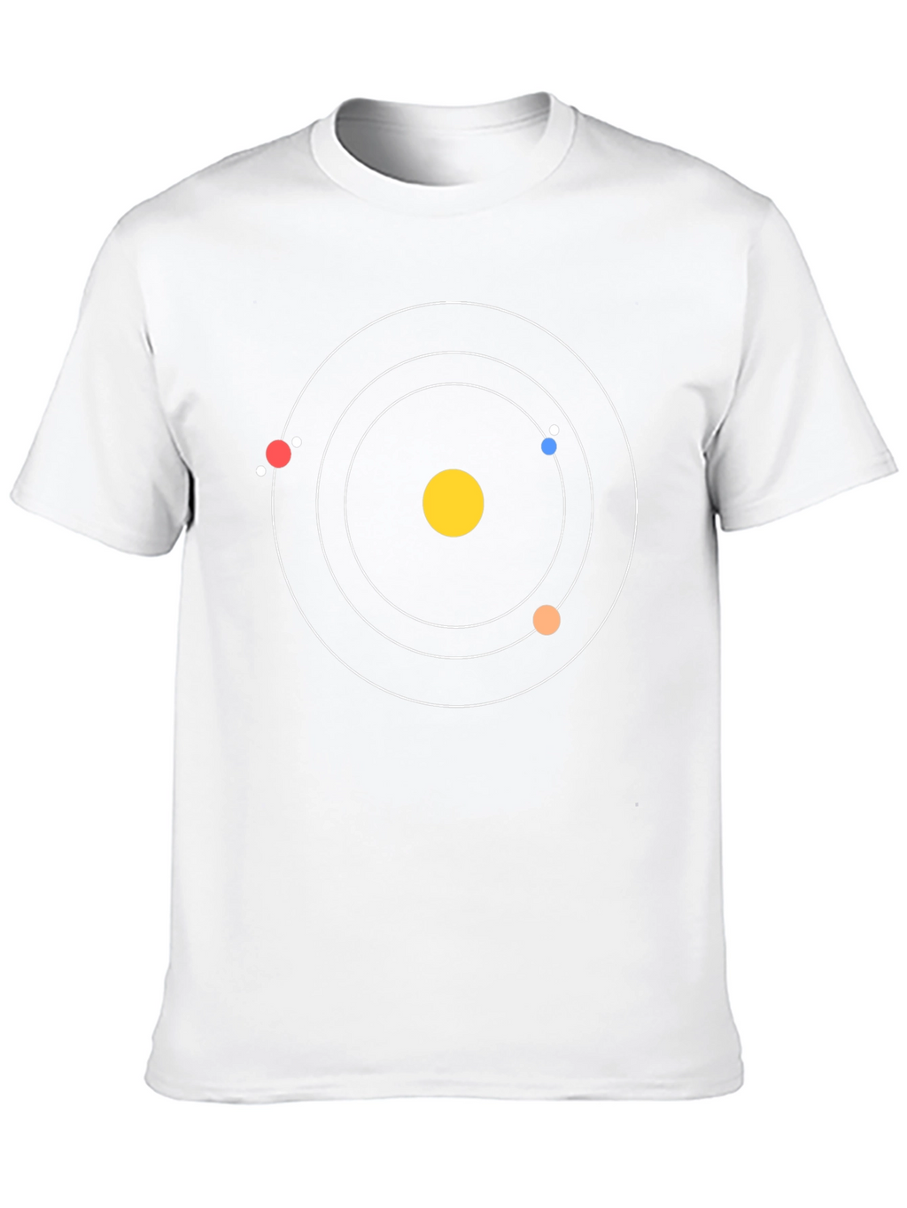 Solar System Graphic Tee - Astronomy Style