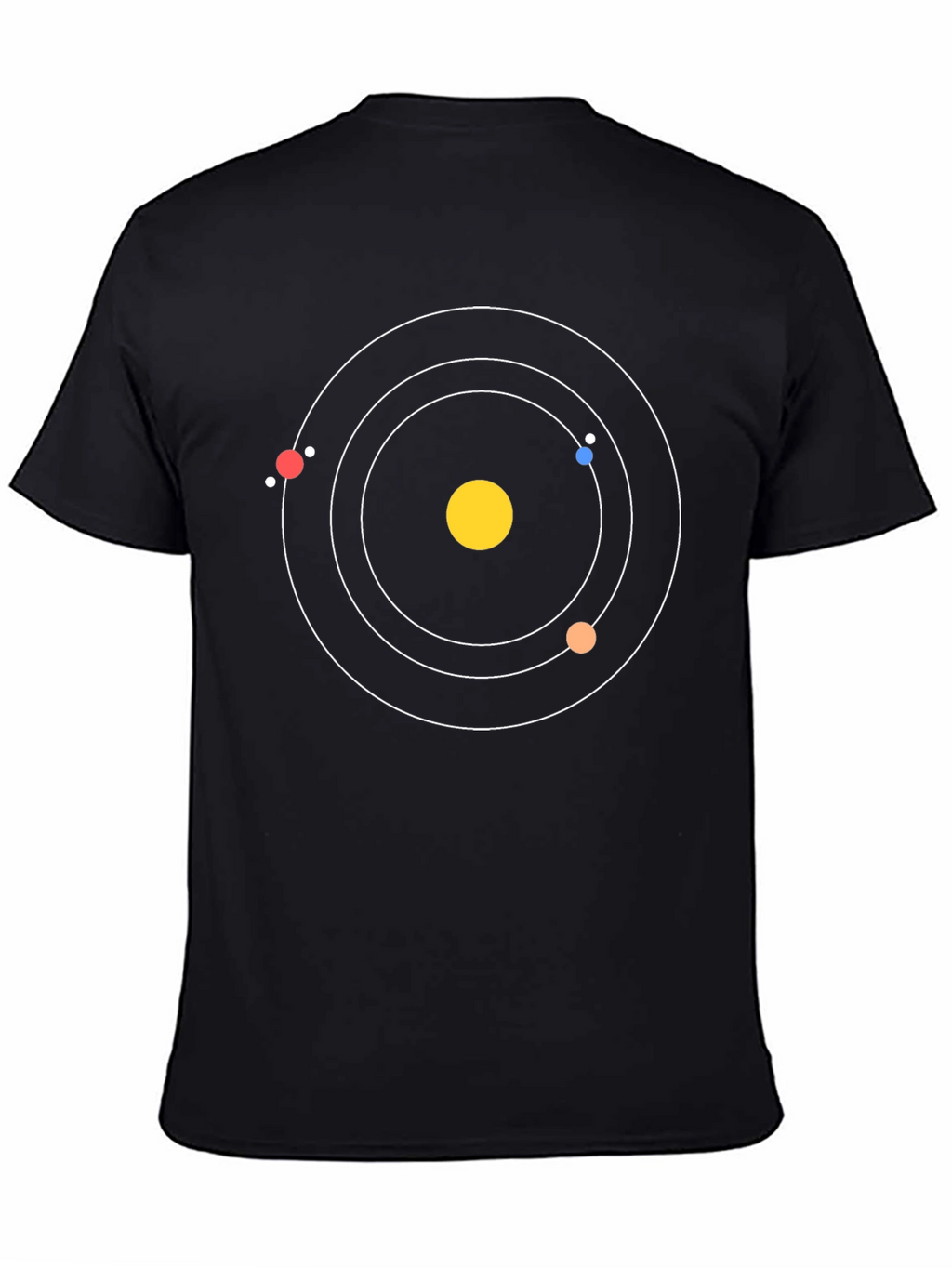 Solar System Graphic Tee - Astronomy Style