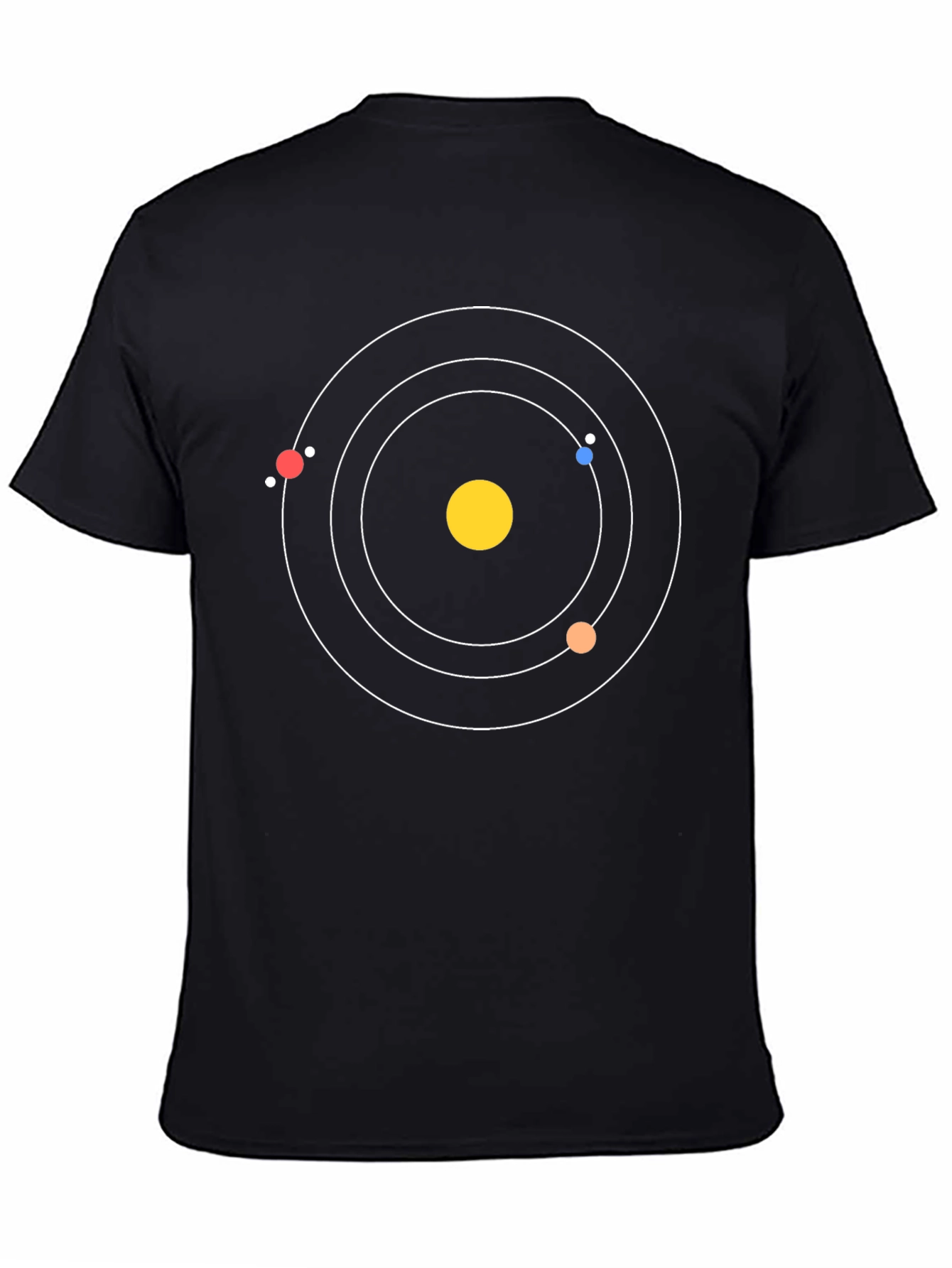 Solar System Graphic Tee - Astronomy Style