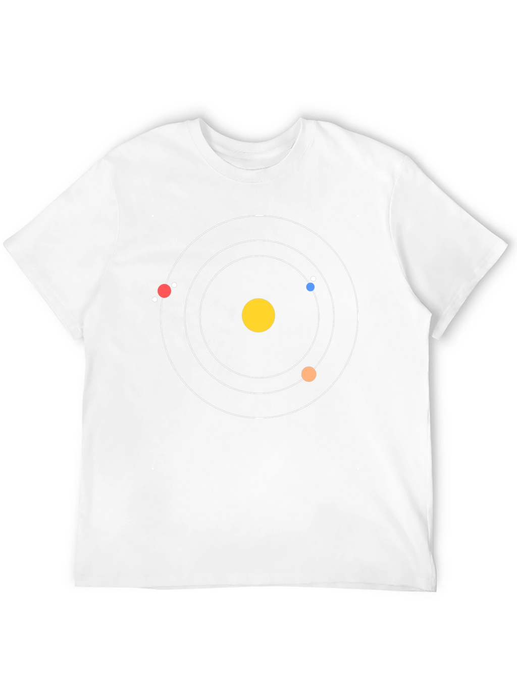 Solar System Graphic Tee - Astronomy Style