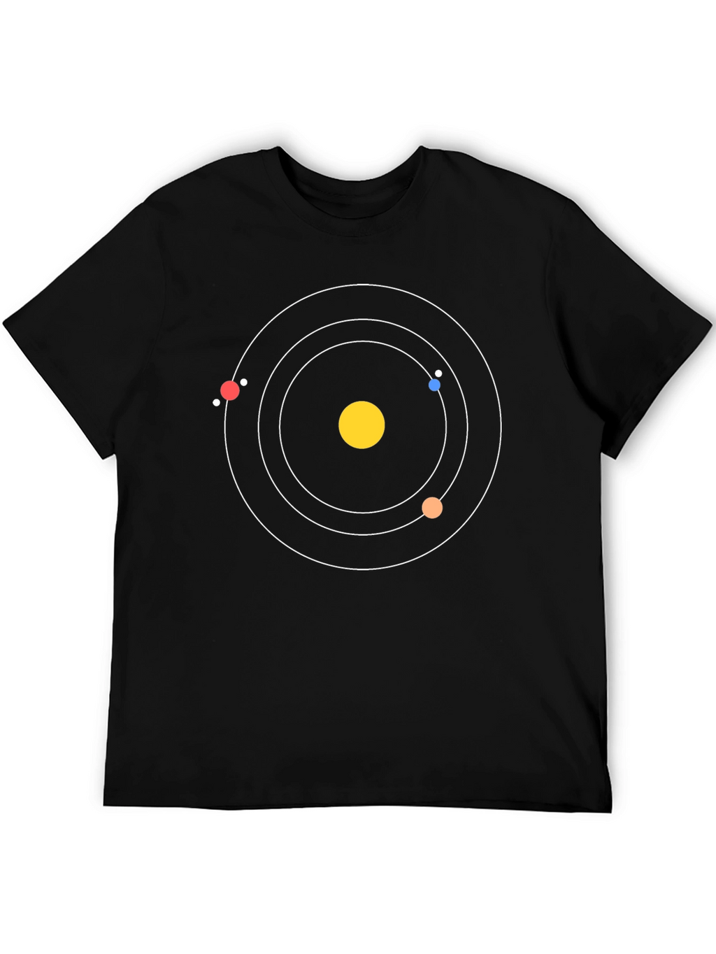 Solar System Graphic Tee - Astronomy Style