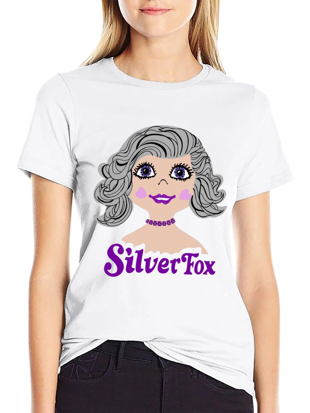 Silver Fox Graphic T-Shirt