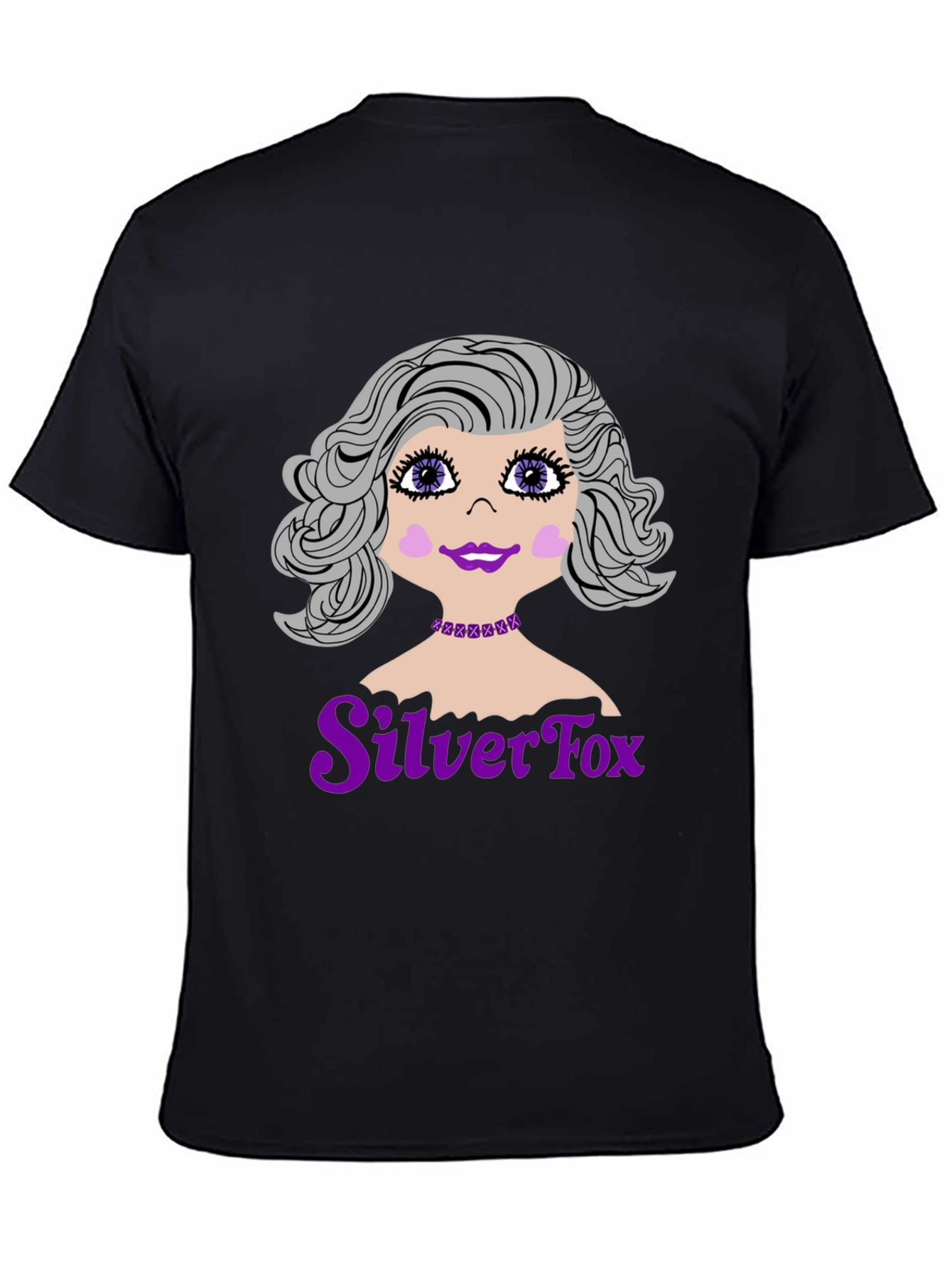 Silver Fox Graphic T-Shirt