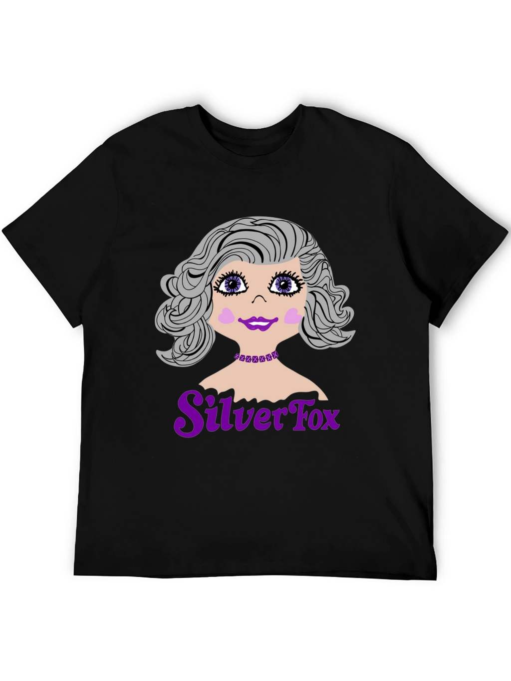Silver Fox Graphic T-Shirt