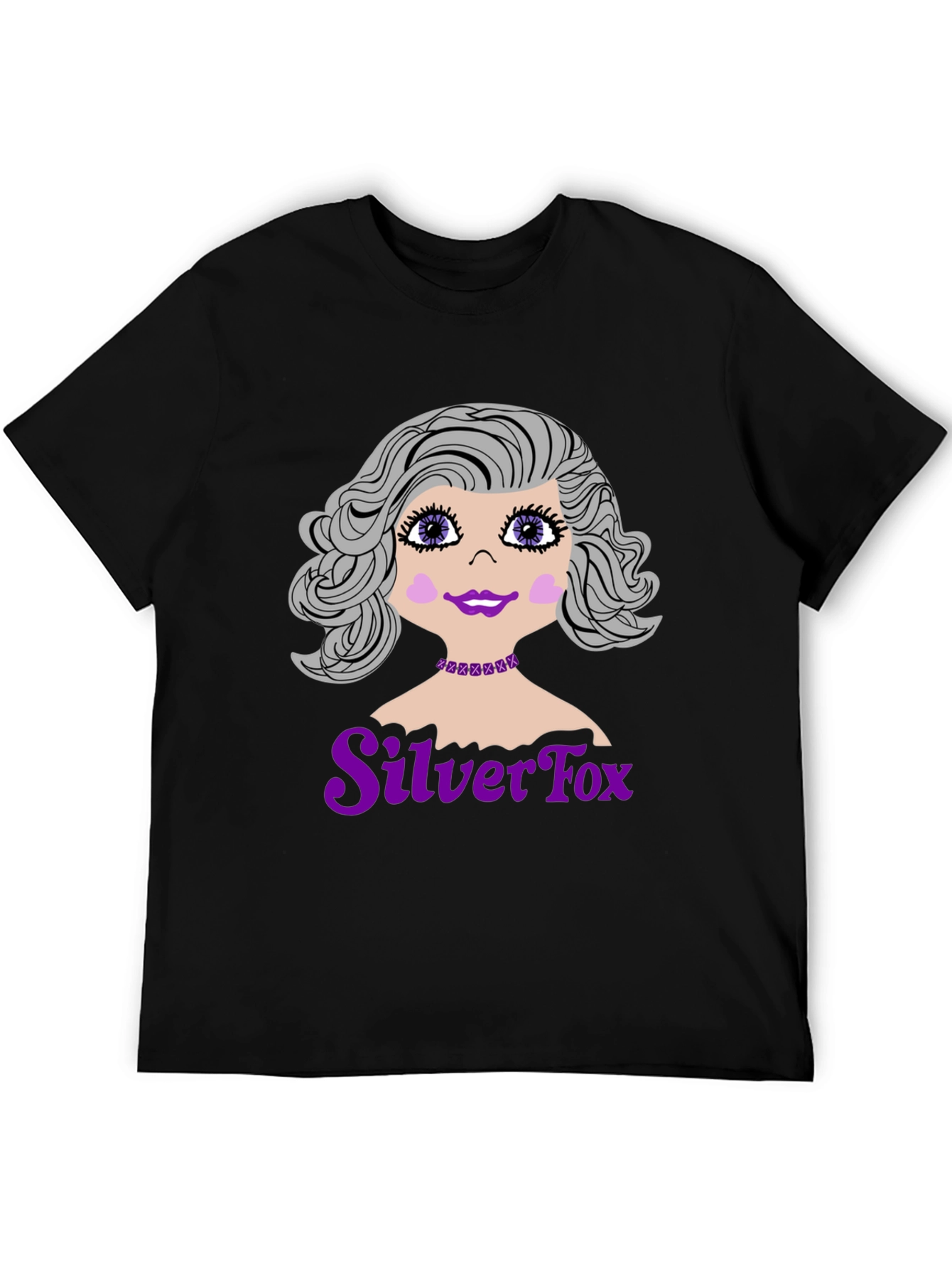 Silver Fox Graphic T-Shirt
