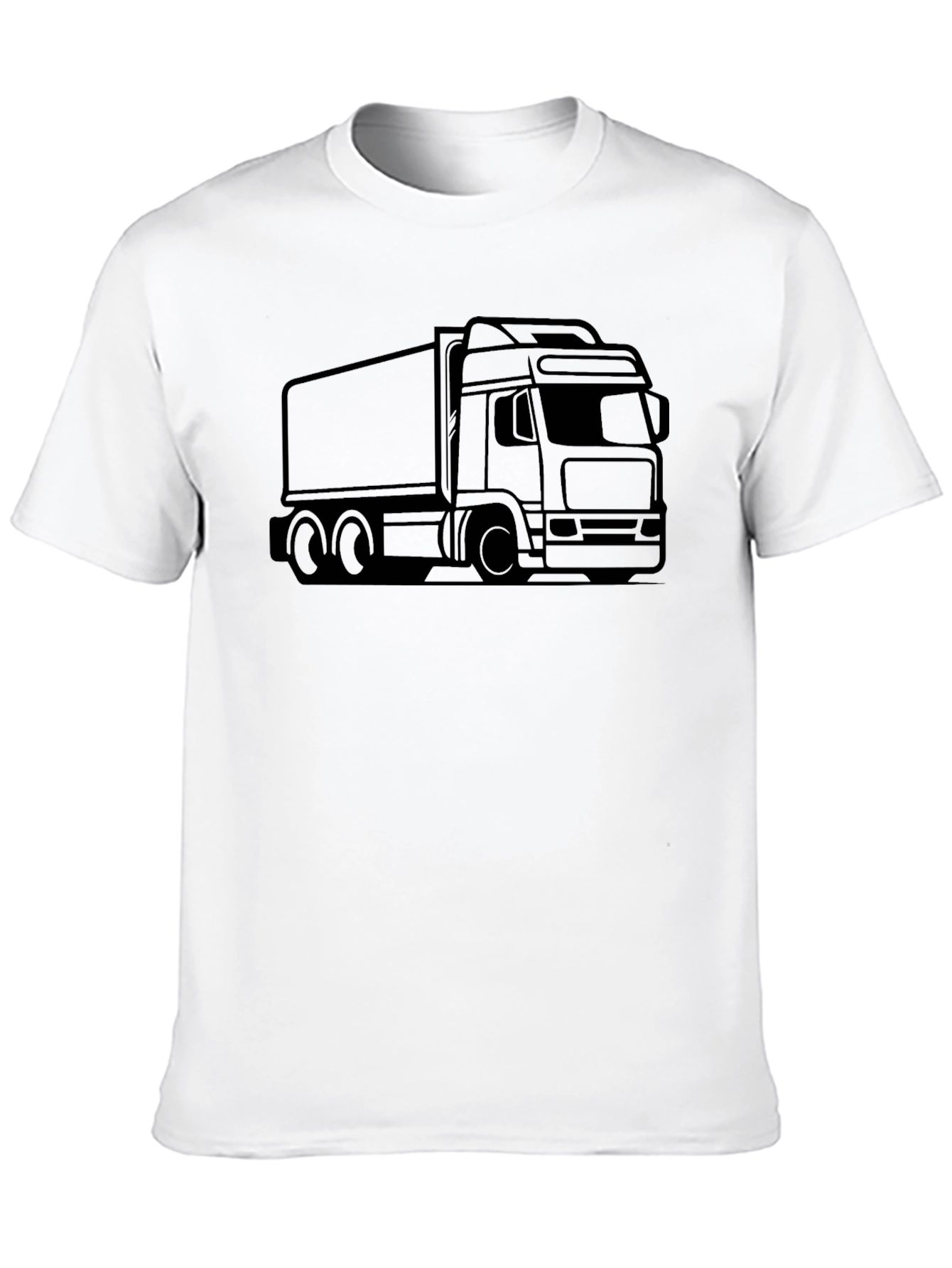 Truck Graphic Black T-Shirt - Automotive Style