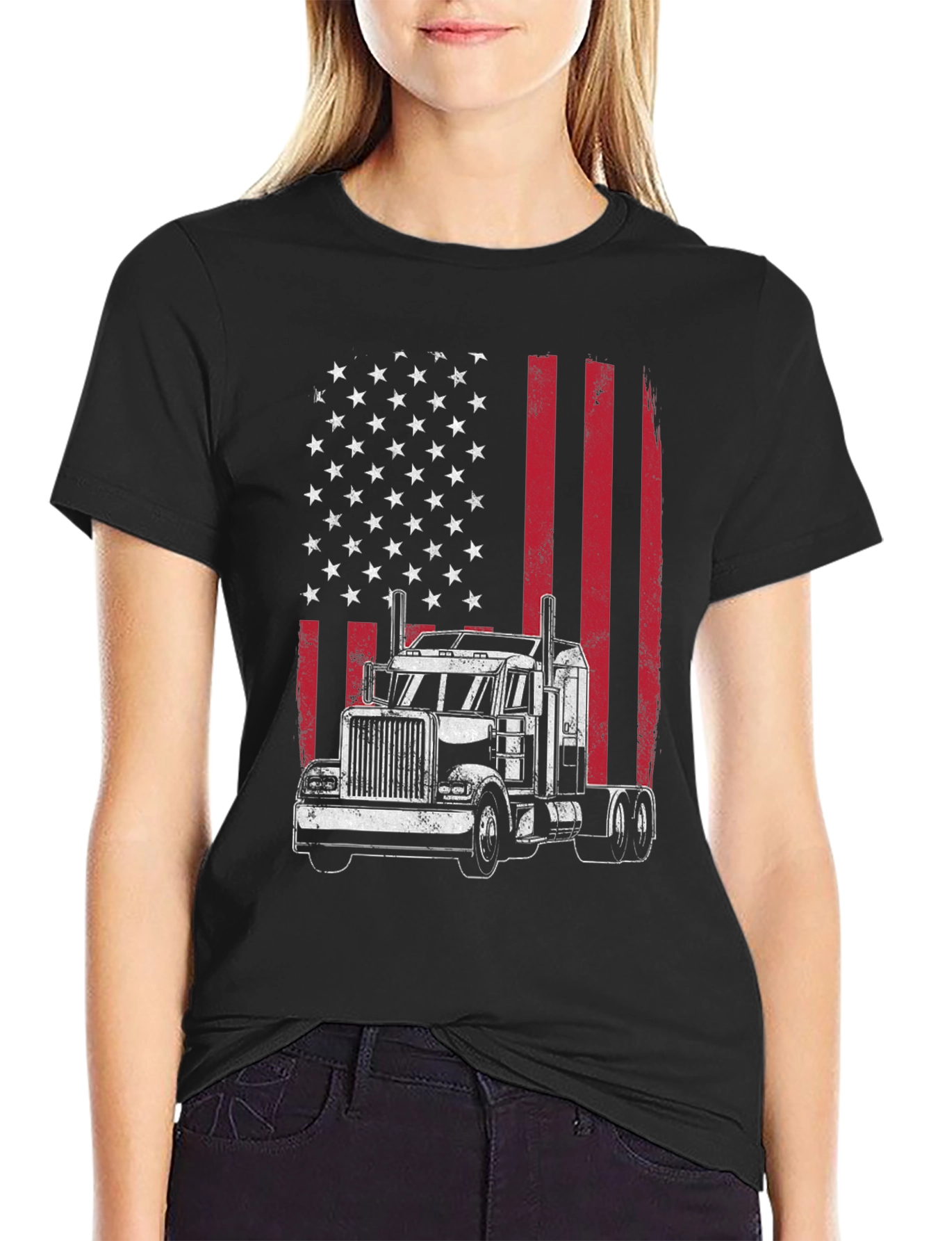 American Trucker Graphic Tee