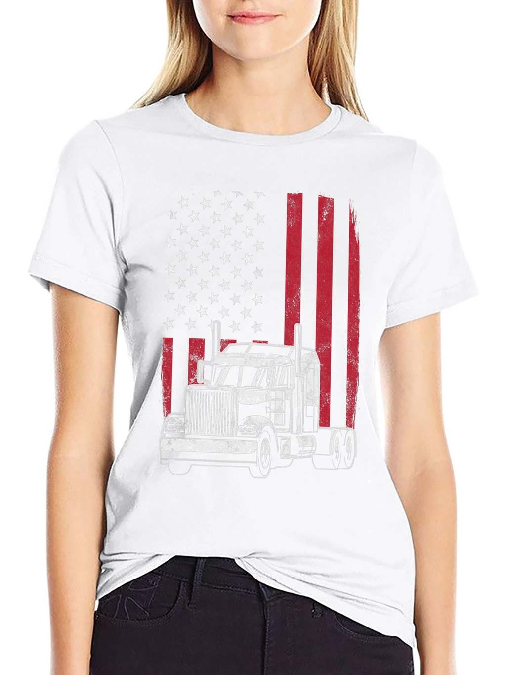 American Trucker Graphic Tee