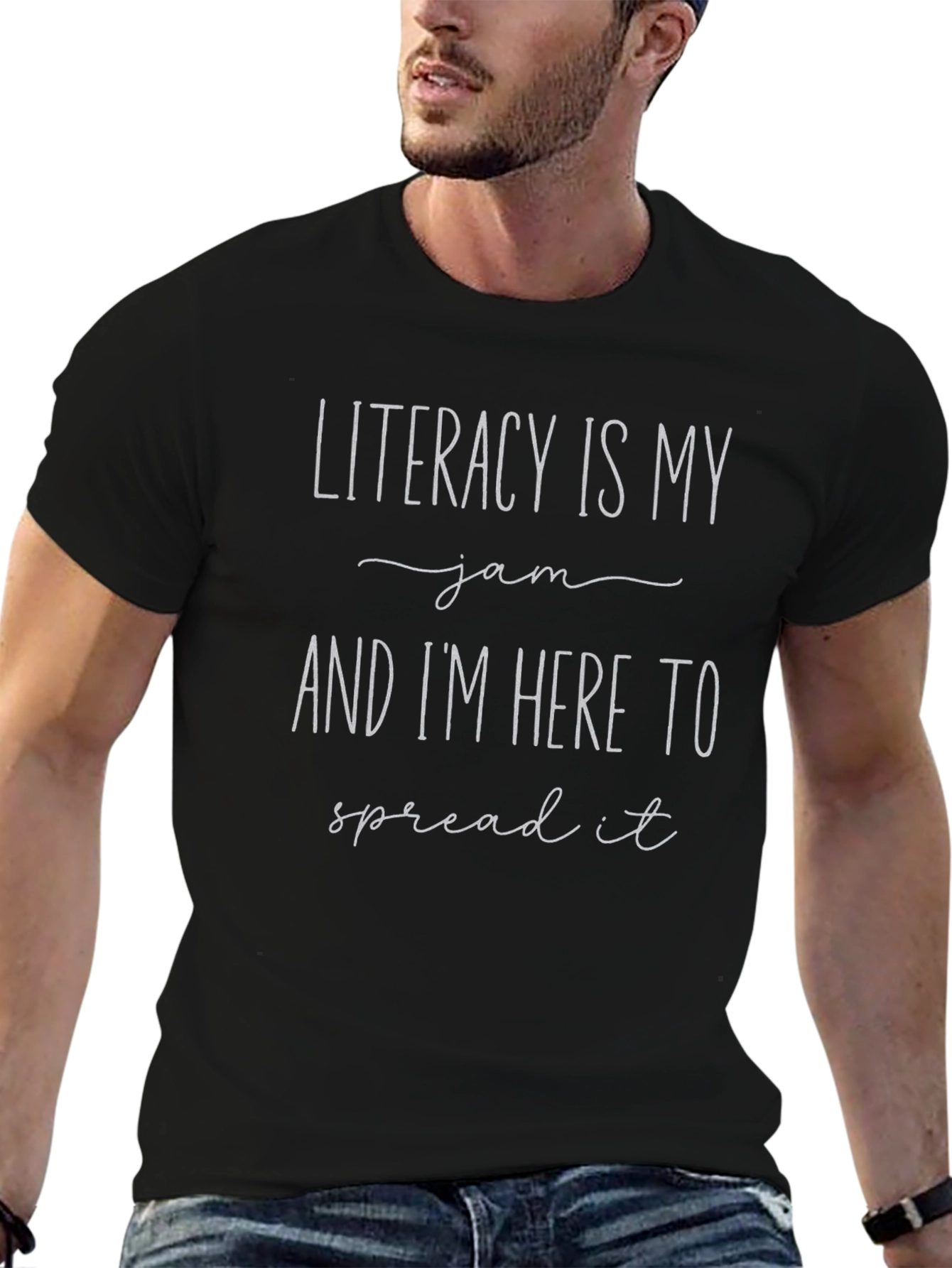Literacy is My Jam Graphic Tee