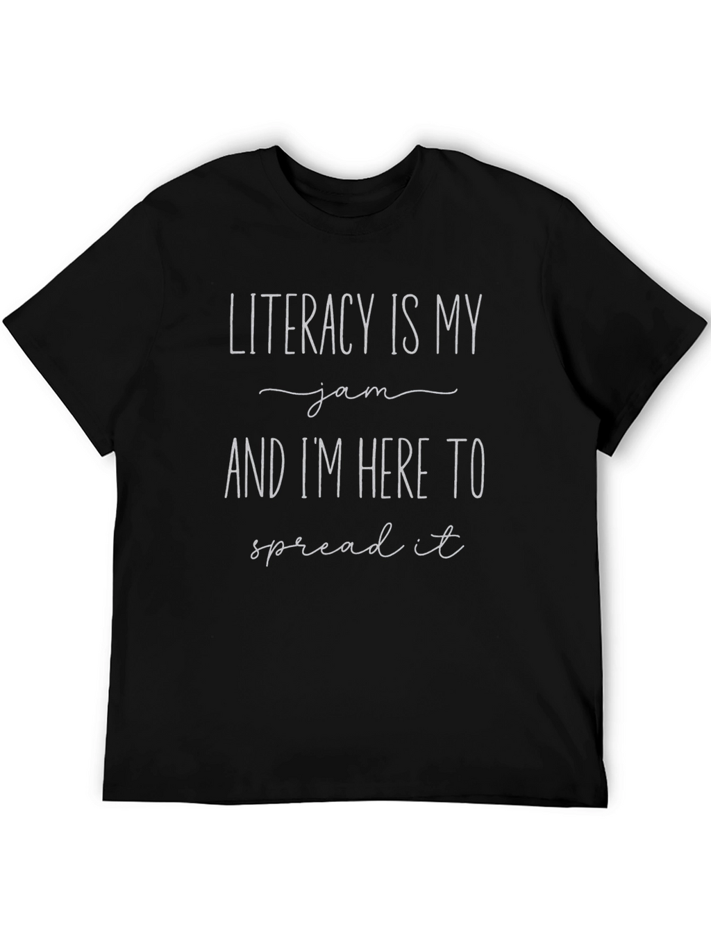 Literacy is My Jam Graphic Tee