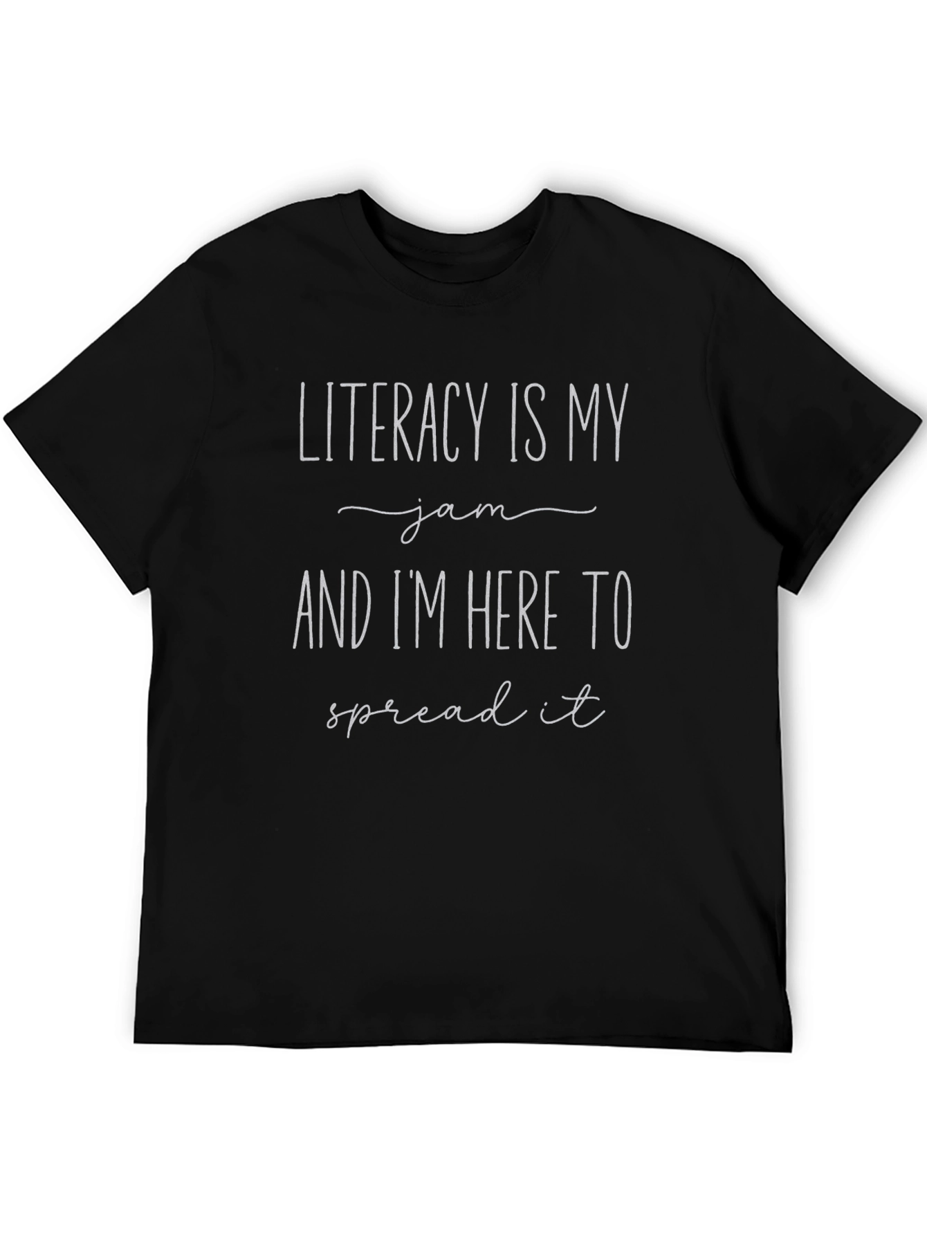 Literacy is My Jam Graphic Tee