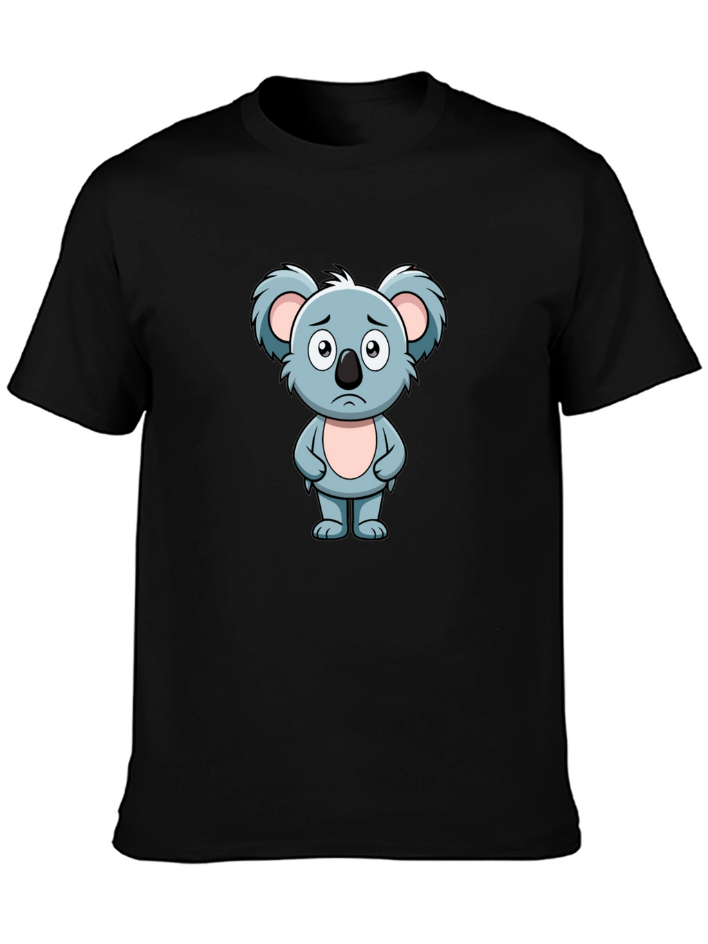 Sad Koala Graphic T-Shirt - Soft Cotton Blend