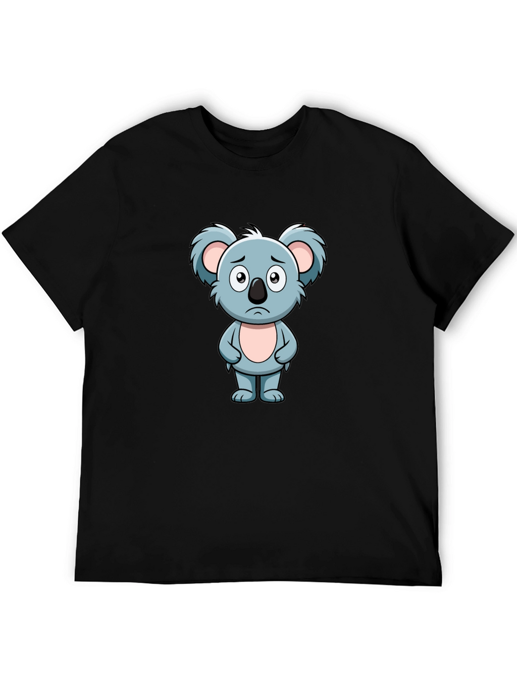 Sad Koala Graphic T-Shirt - Soft Cotton Blend