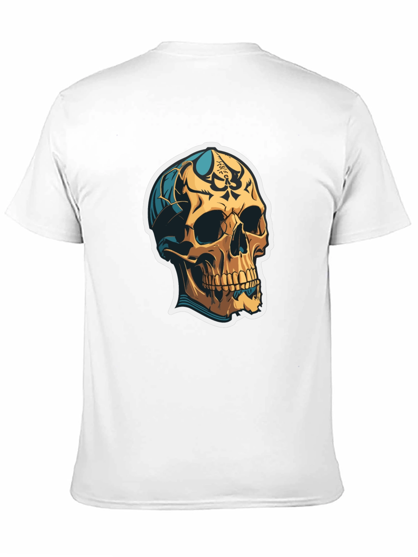 Skull Graphic Tee - Edgy Streetwear Style