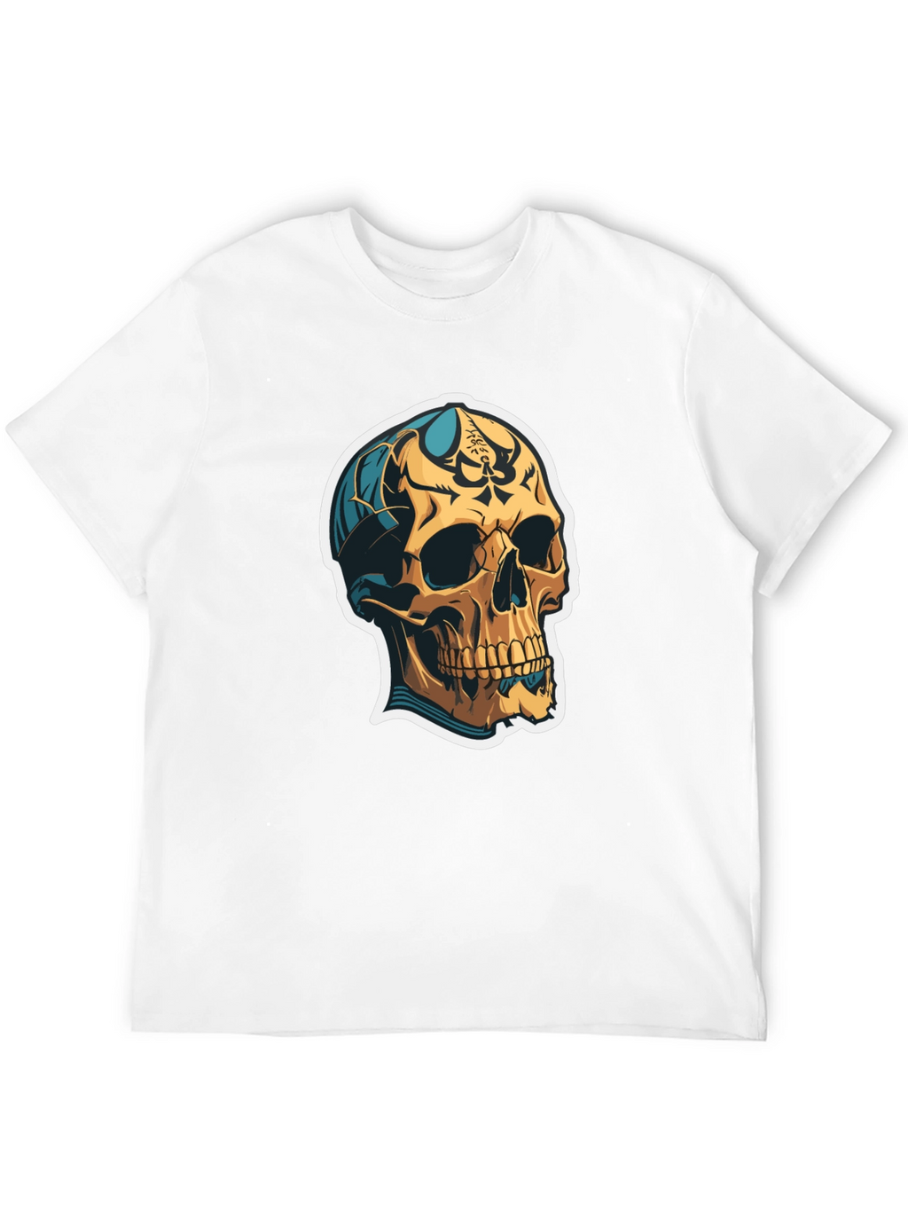 Skull Graphic Tee - Edgy Streetwear Style