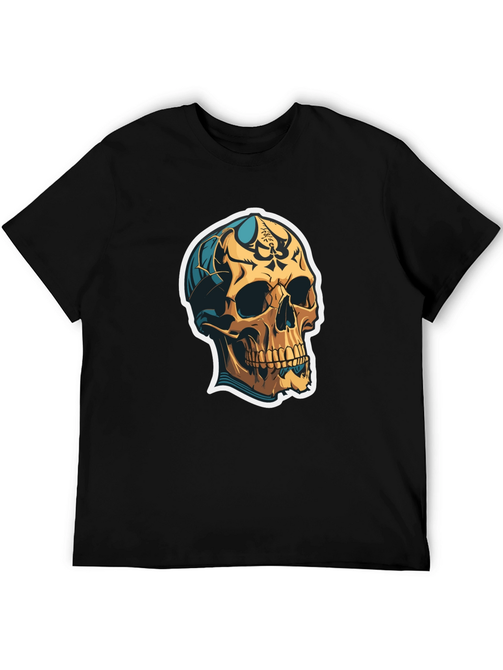 Skull Graphic Tee - Edgy Streetwear Style