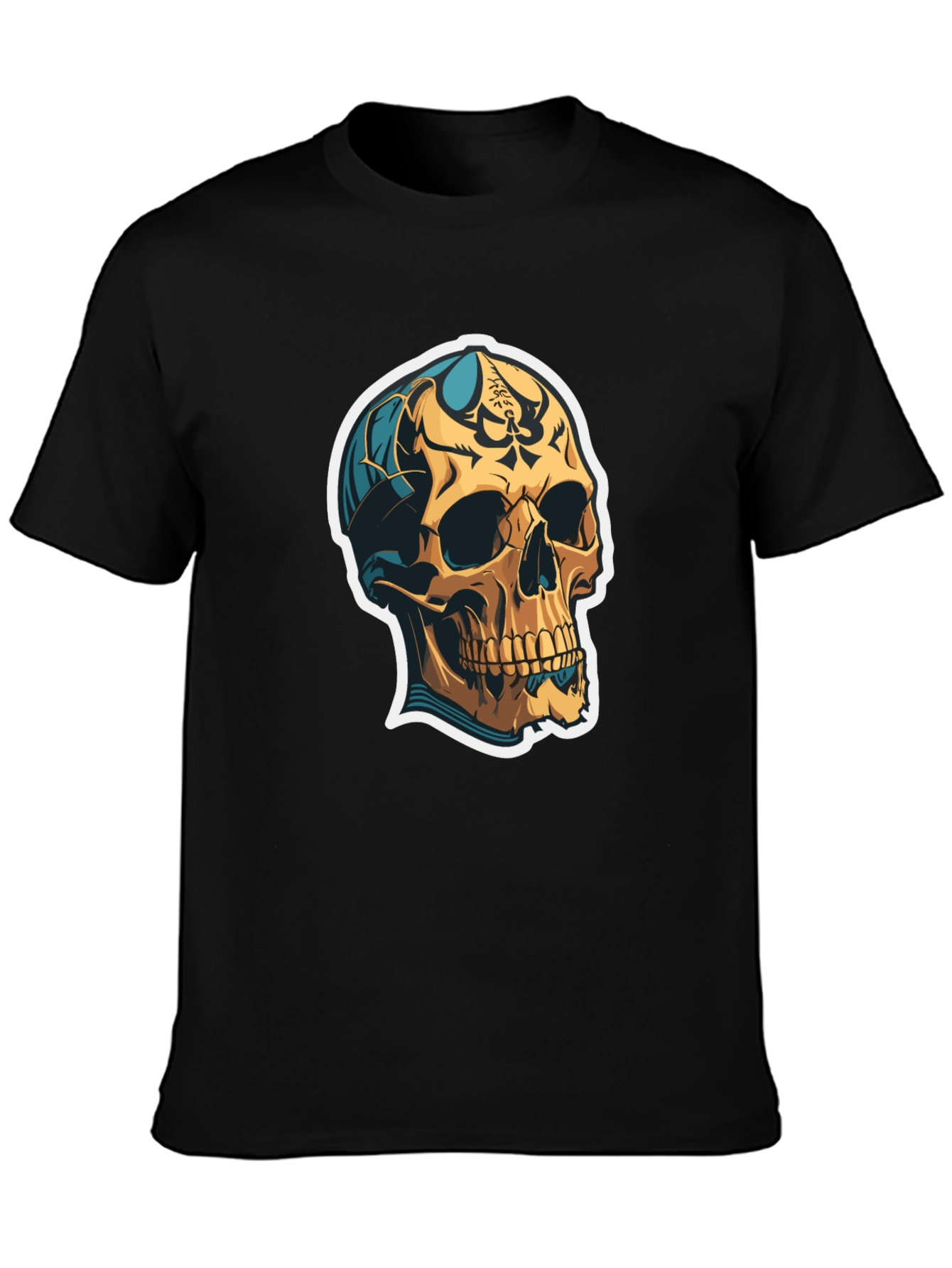 Skull Graphic Tee - Edgy Streetwear Style