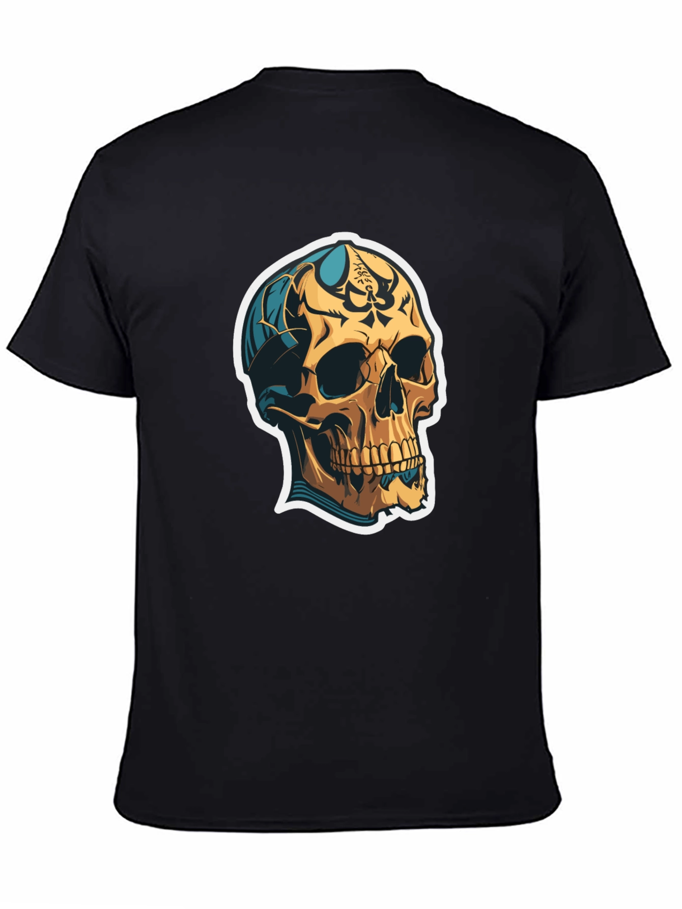 Skull Graphic Tee - Edgy Streetwear Style