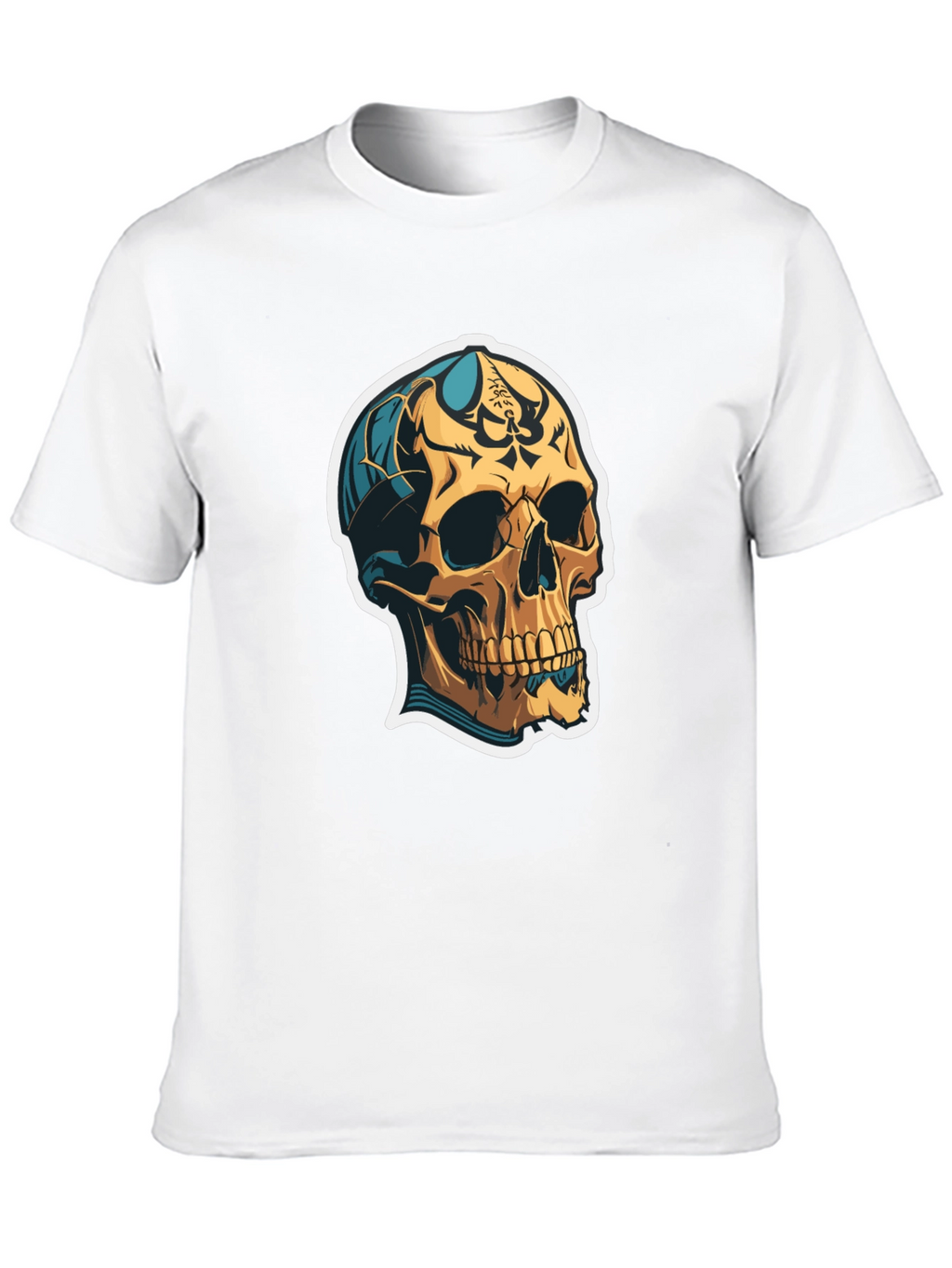 Skull Graphic Tee - Edgy Streetwear Style