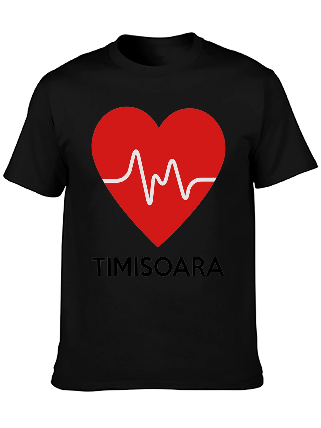 Timisoara Heartbeat T-Shirt - Romania Pride