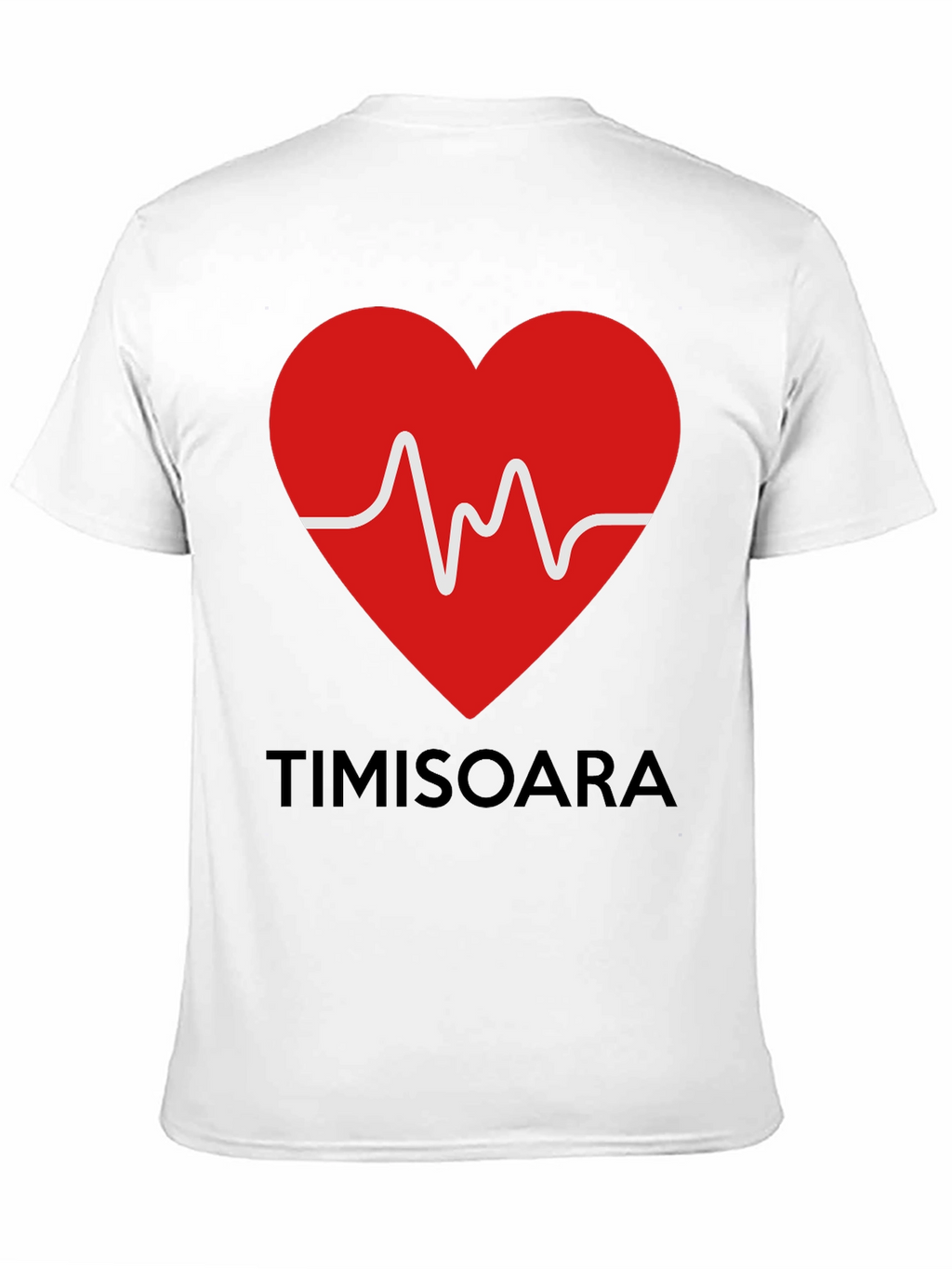 Timisoara Heartbeat T-Shirt - Romania Pride