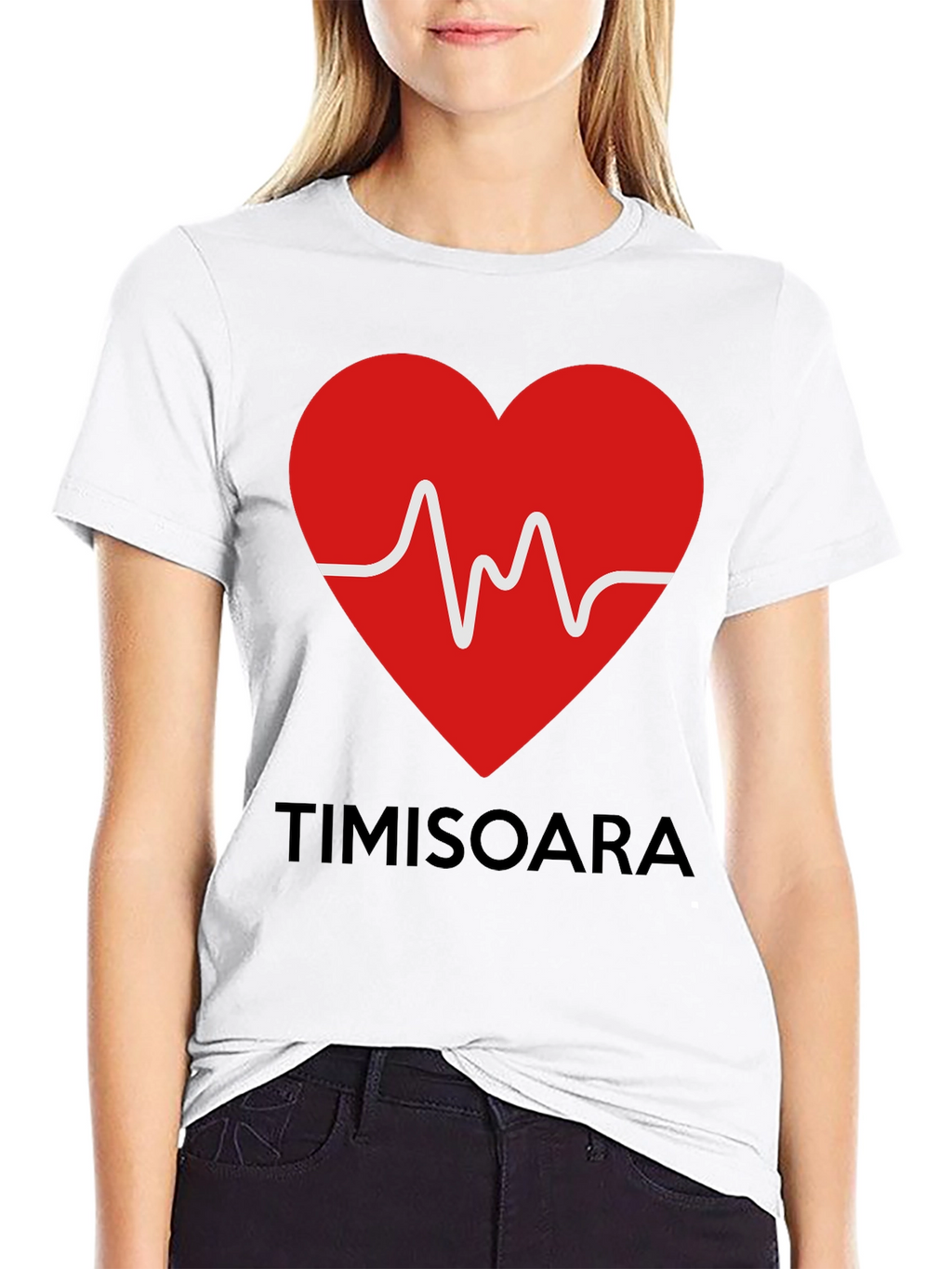 Timisoara Heartbeat T-Shirt - Romania Pride
