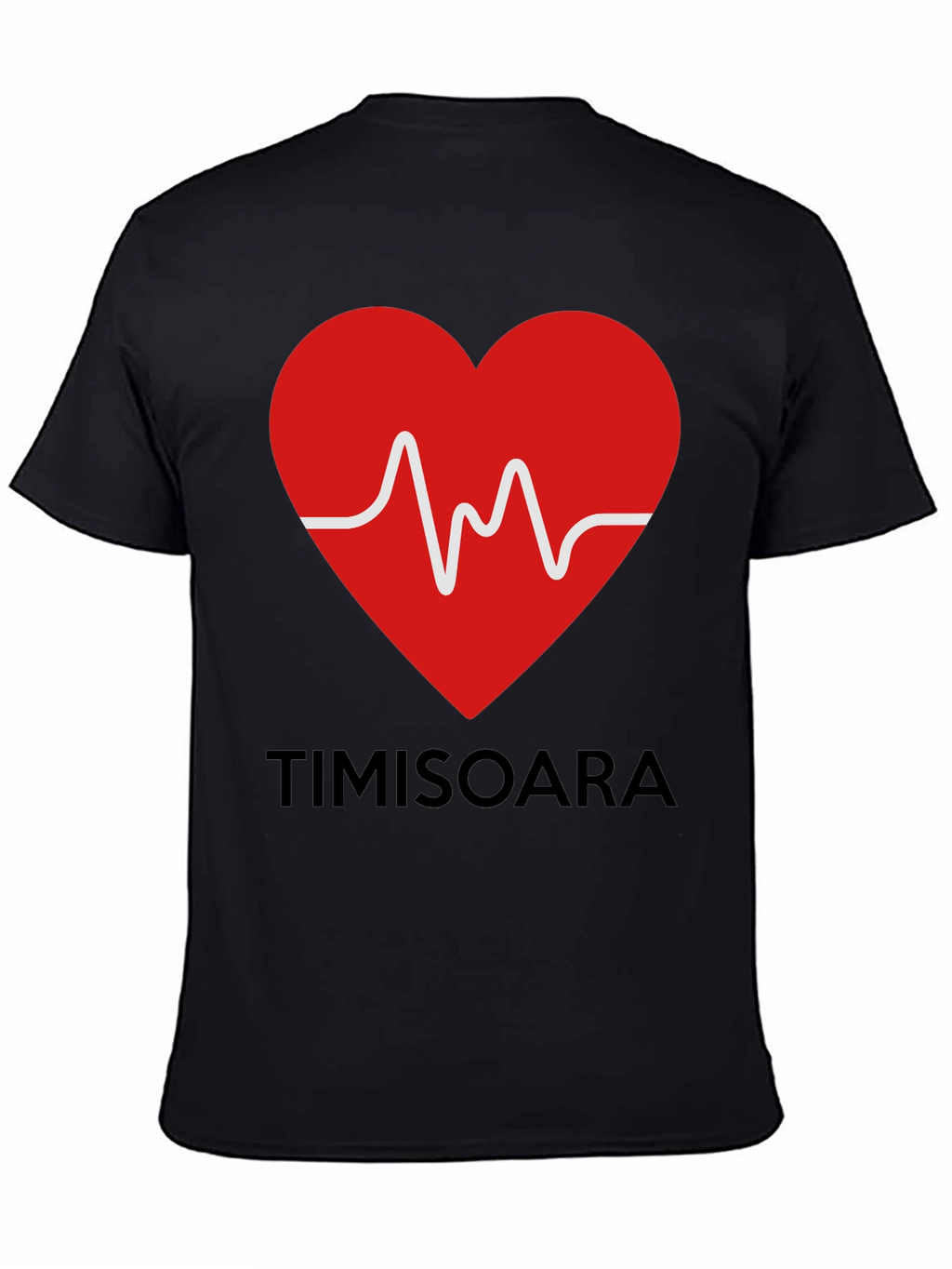 Timisoara Heartbeat T-Shirt - Romania Pride