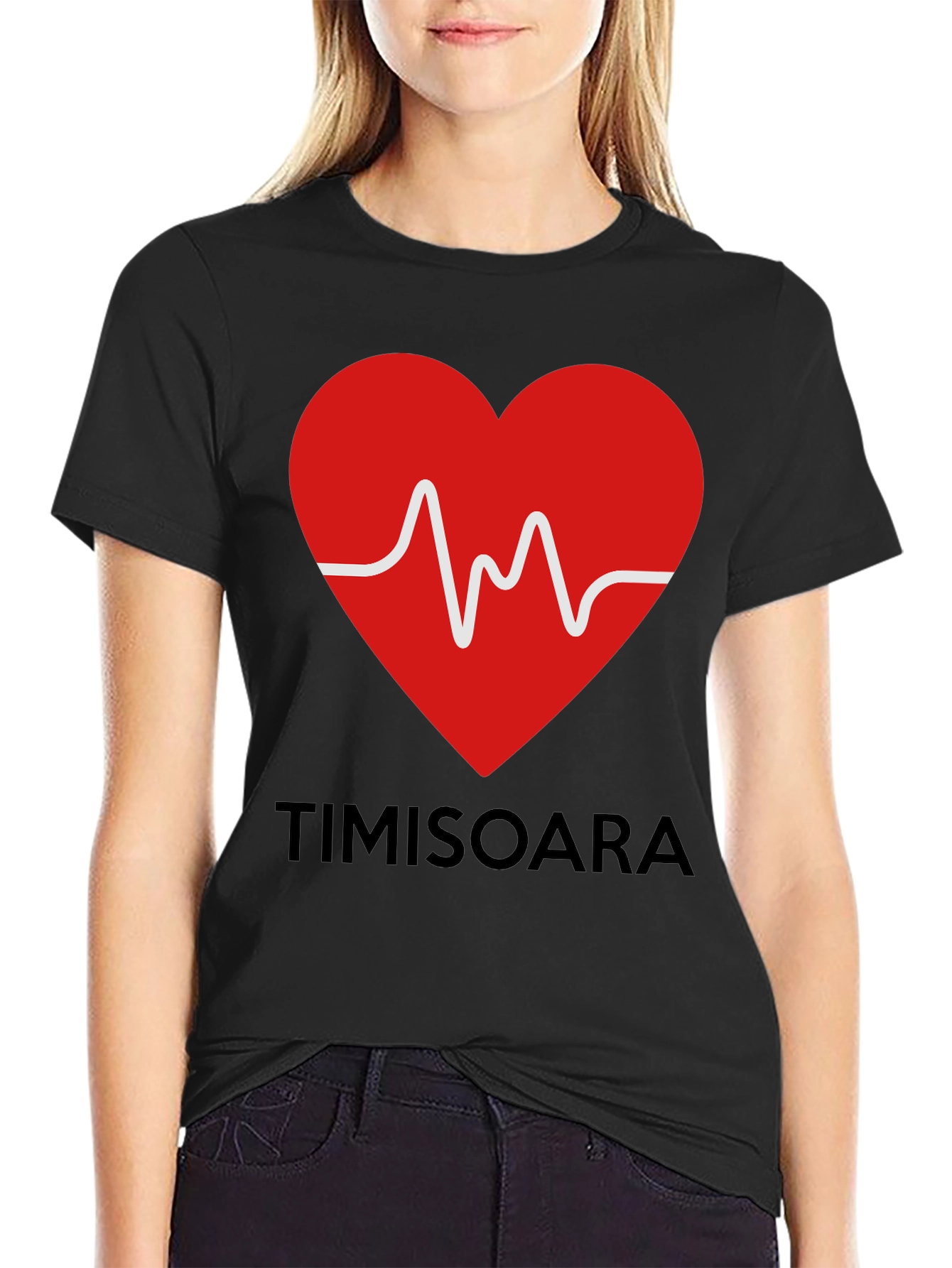 Timisoara Heartbeat T-Shirt - Romania Pride