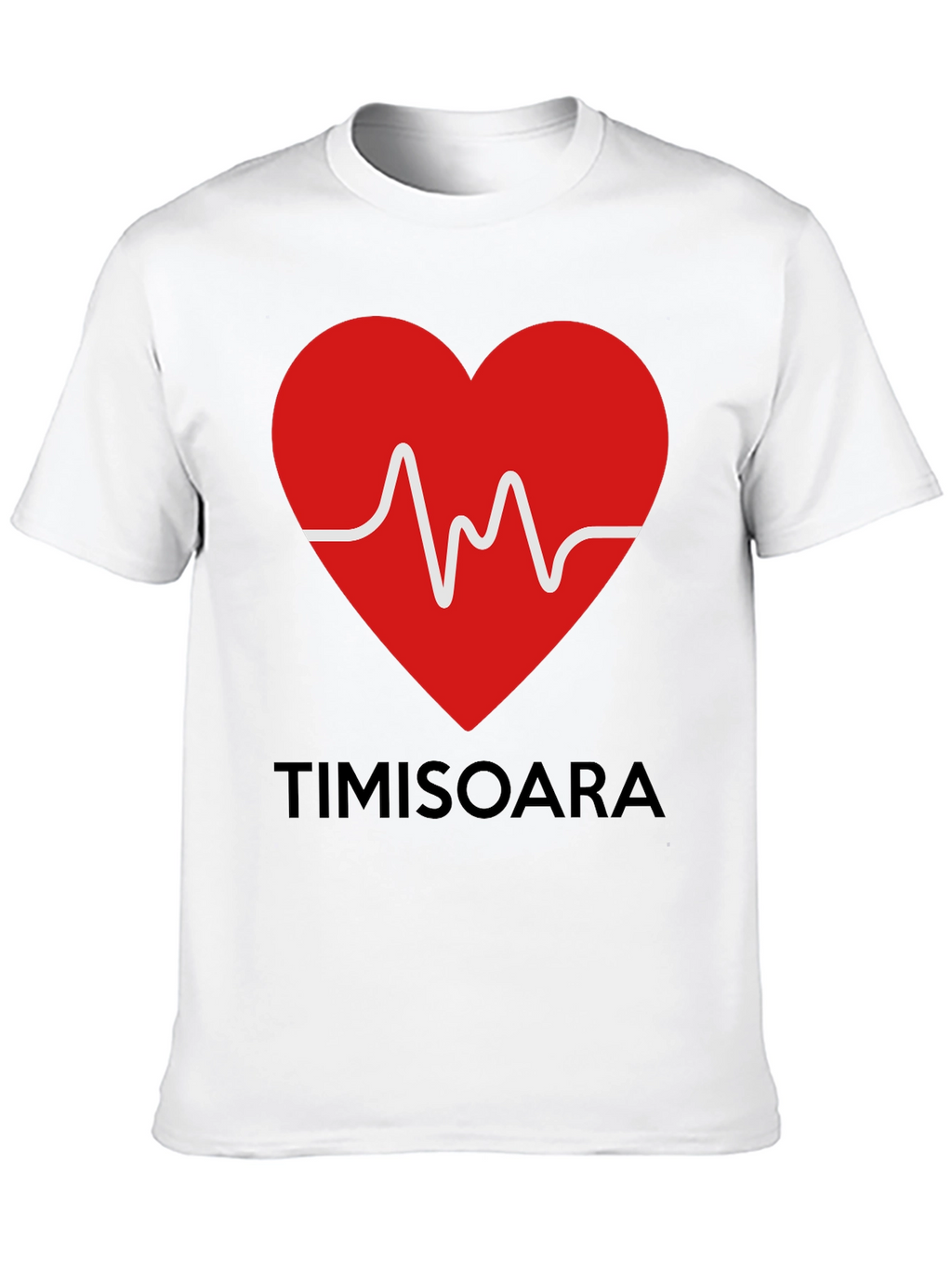Timisoara Heartbeat T-Shirt - Romania Pride
