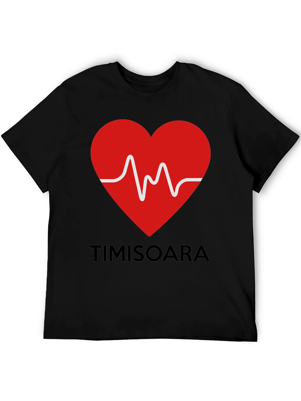 Timisoara Heartbeat T-Shirt - Romania Pride