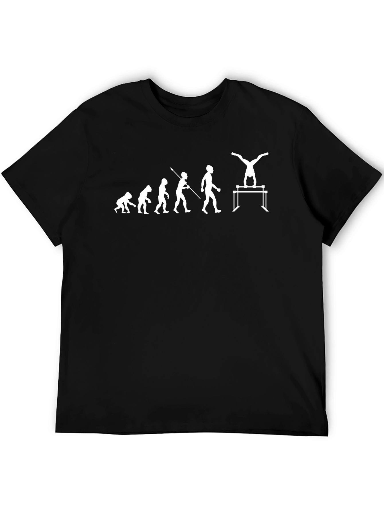 Gymnastics Evolution T-Shirt - Black