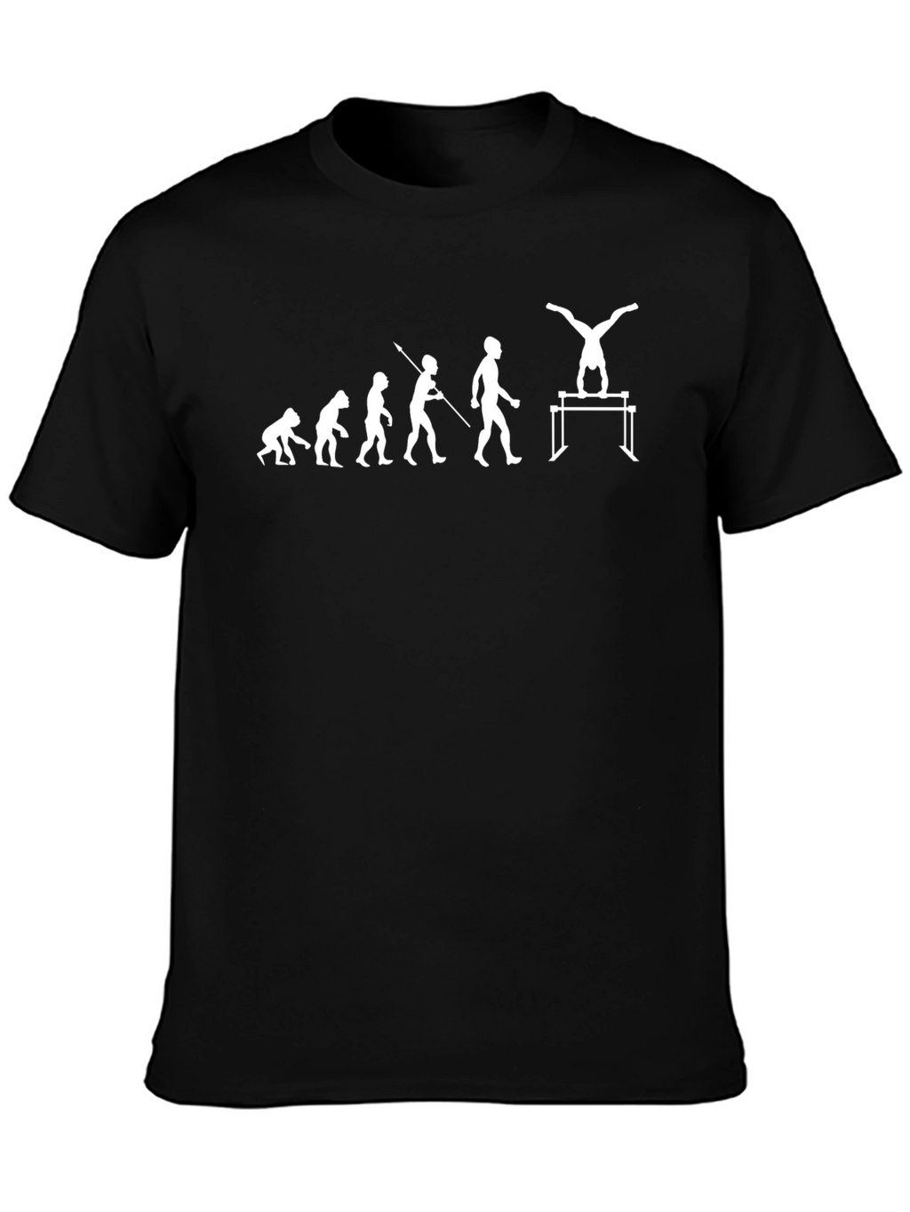 Gymnastics Evolution T-Shirt - Black