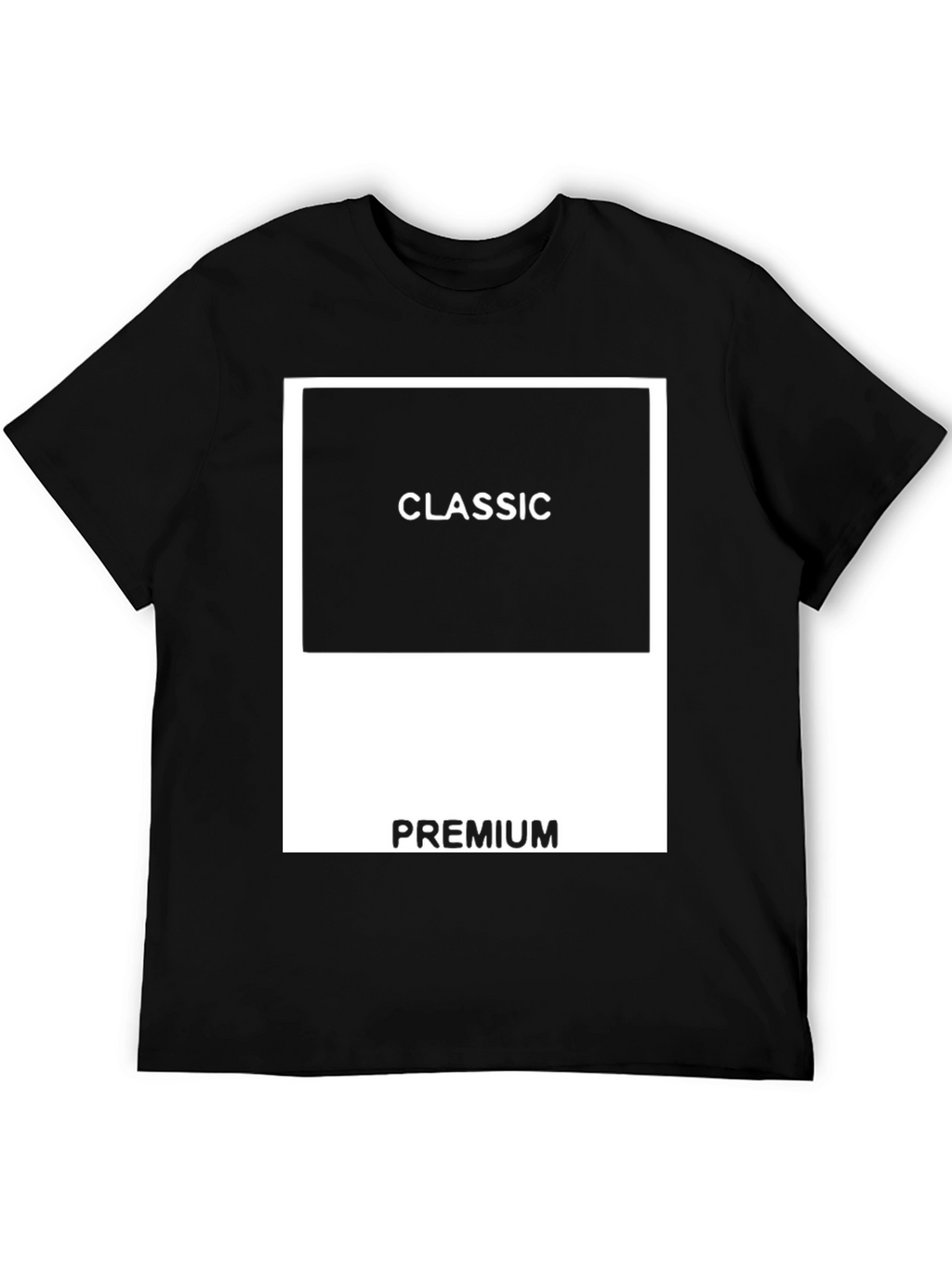 Classic Premium Black Graphic T-Shirt