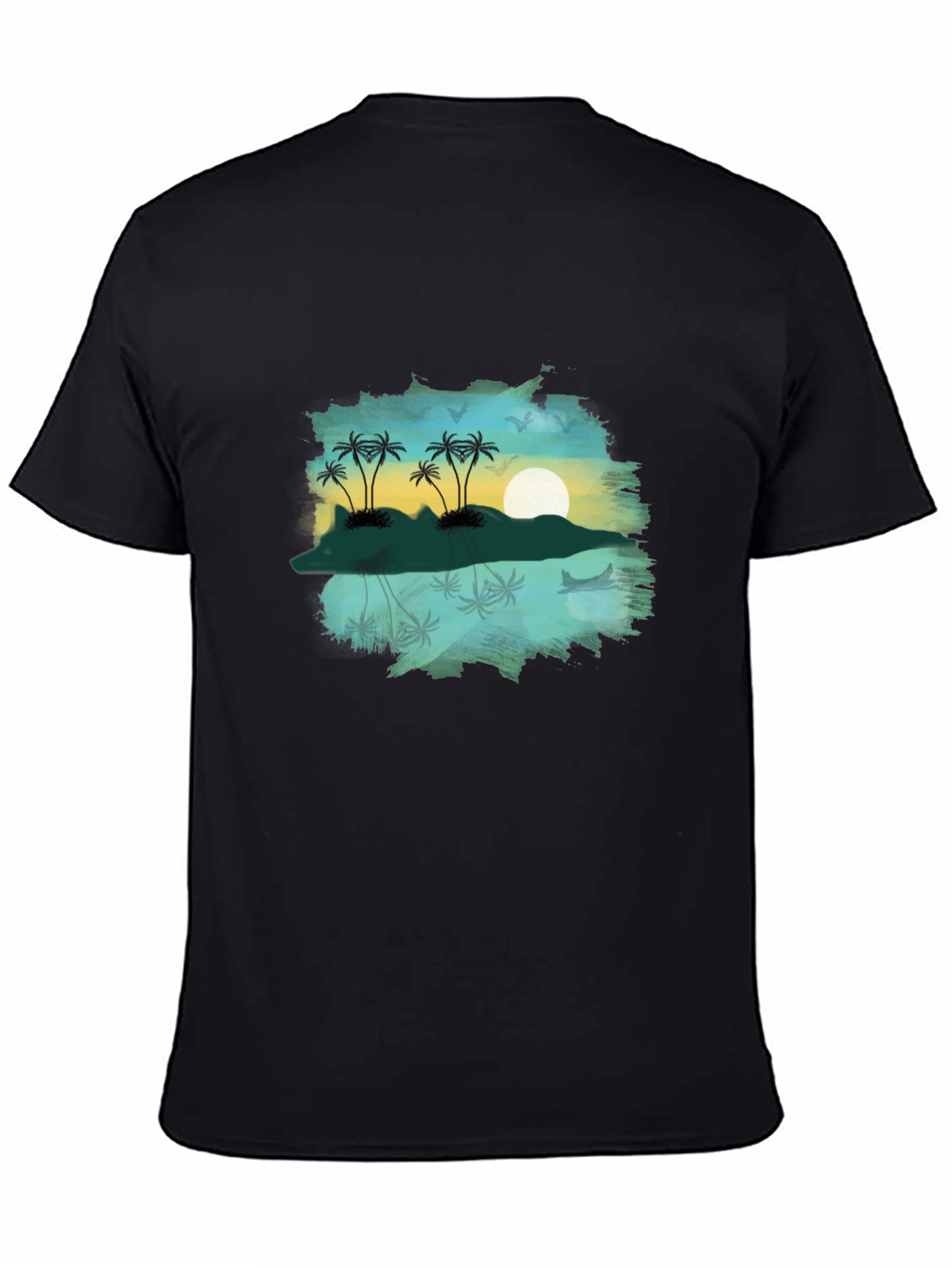 Island Sunset Graphic Tee - Relaxed Fit