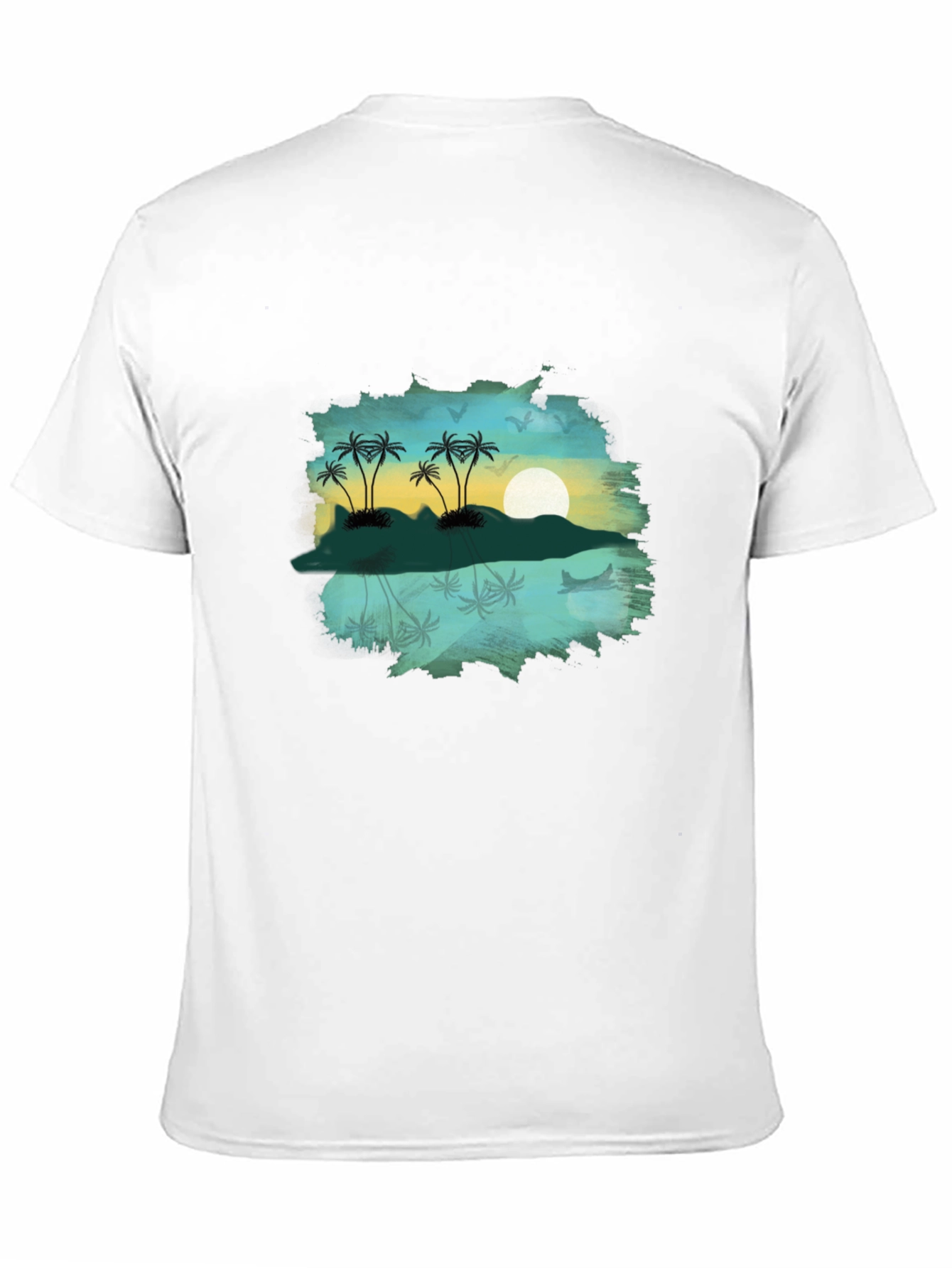 Island Sunset Graphic Tee - Relaxed Fit