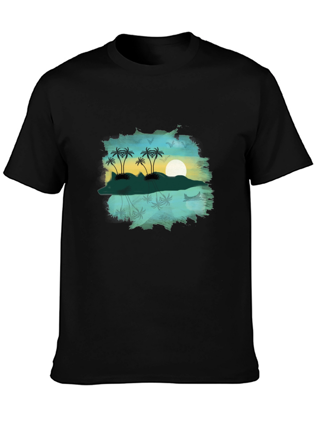 Island Sunset Graphic Tee - Relaxed Fit