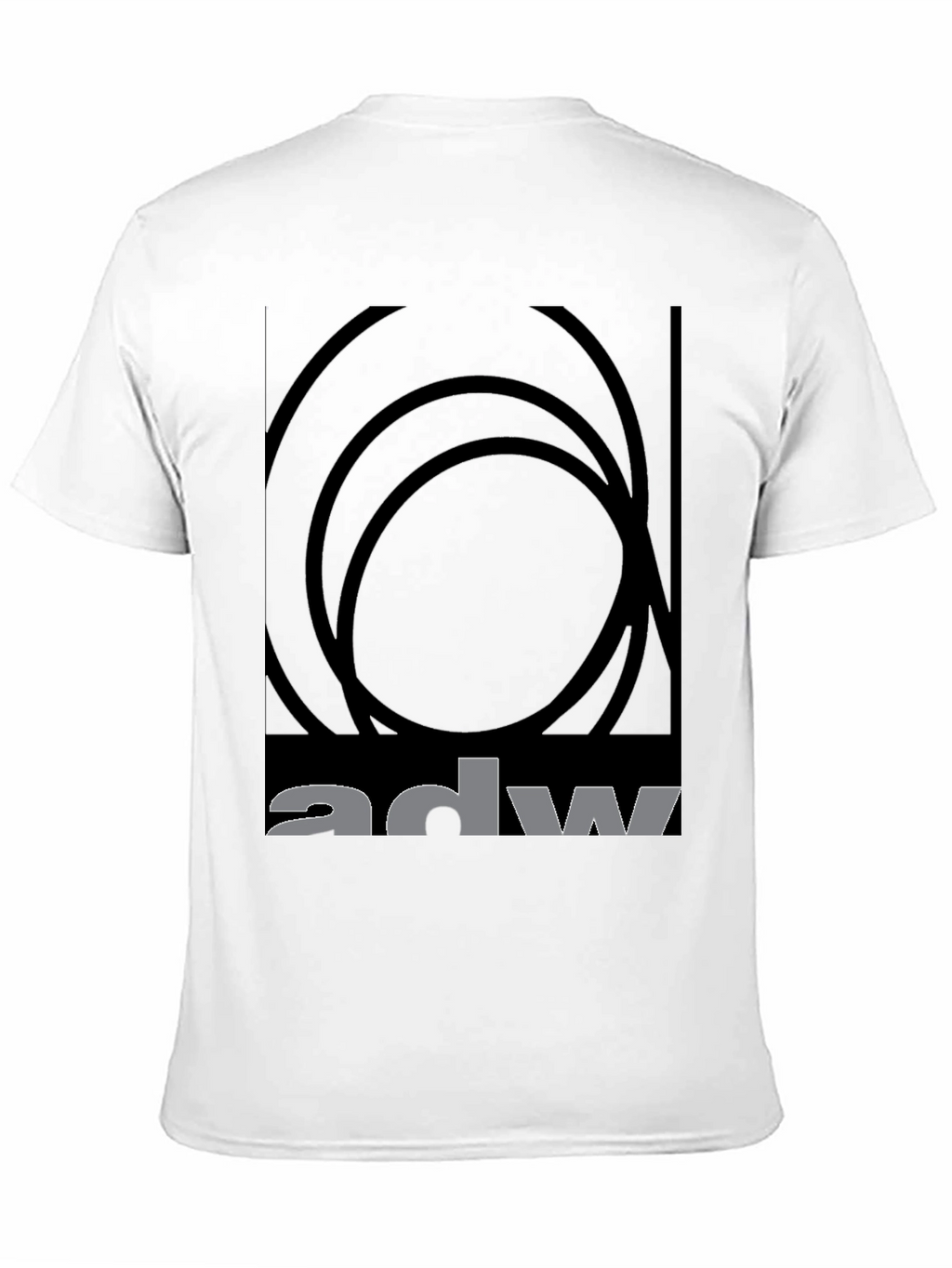 ADW Graphic Black T-Shirt - Modern Design