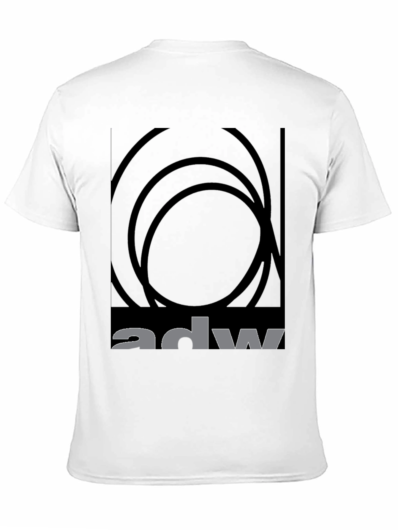 ADW Graphic Black T-Shirt - Modern Design